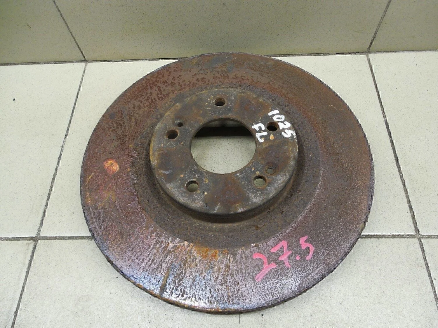 Диск тормозной передний вентилируемый Sorento 2009>