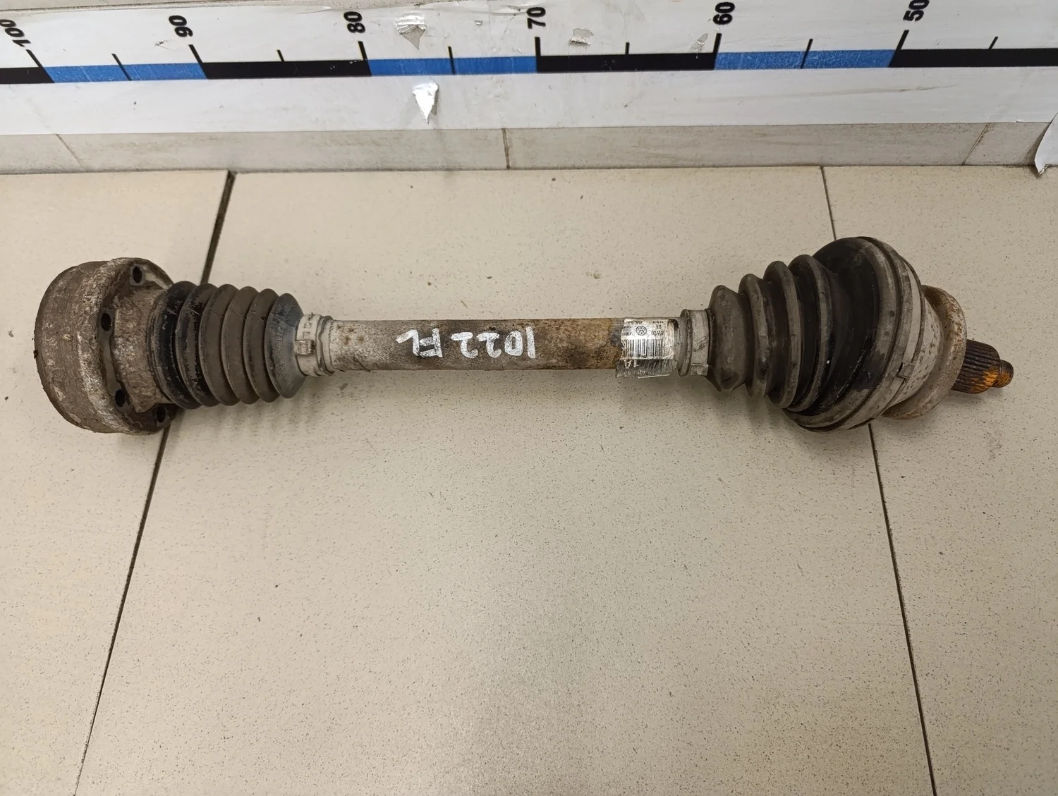 Полуось передняя левая Fabia 1999-2006