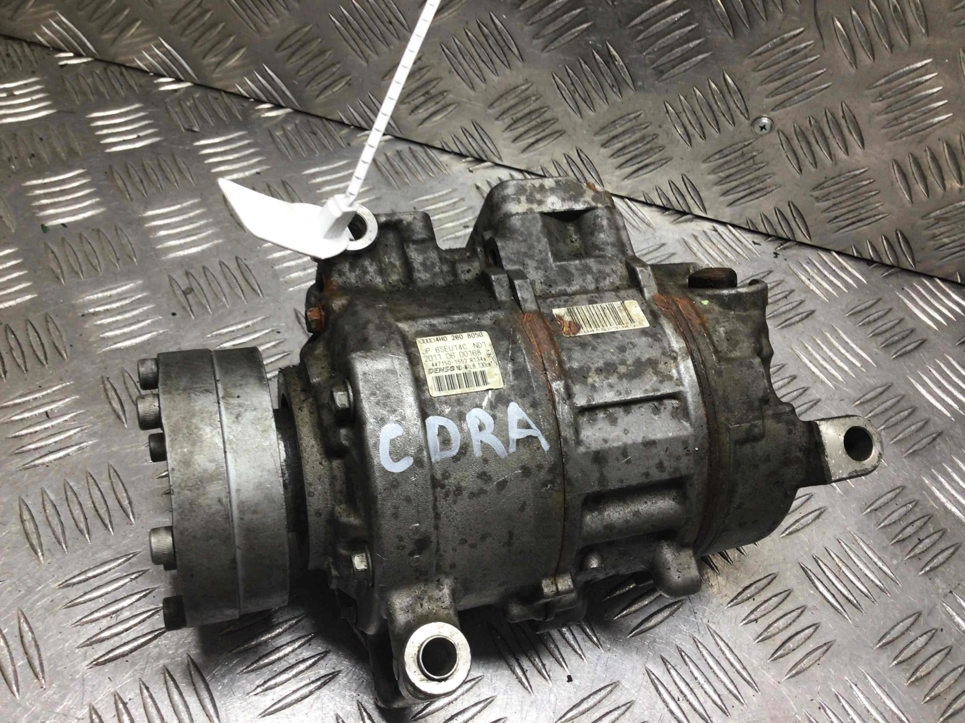 Компрессор кондиционера Audi A8 A8 D4 (4H2) 2009 - 2018 бензин 4.2 Автомат Седан