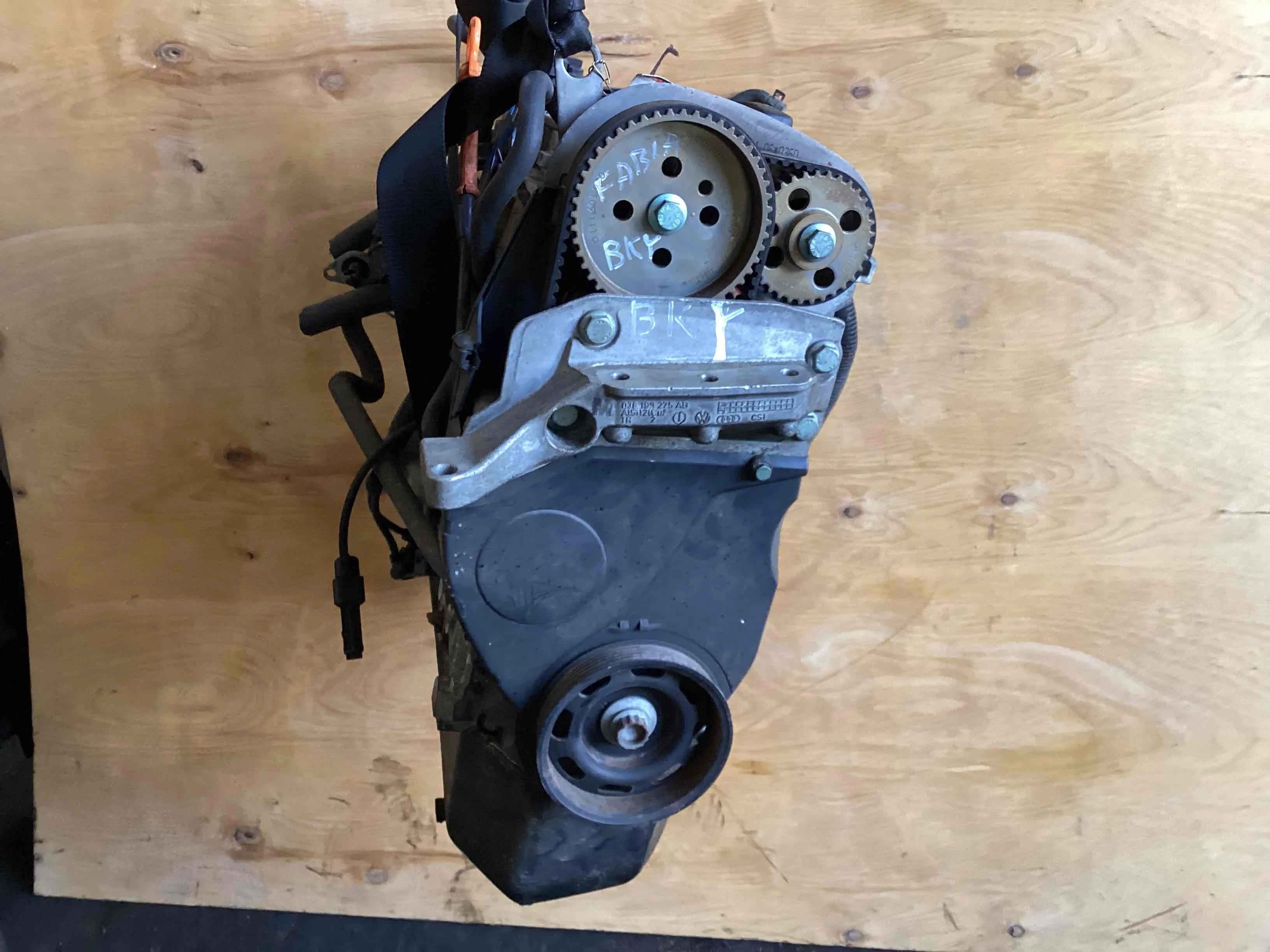 Двигатель Skoda Fabia Fabia I (6Y) 1999-2004 2004 1,4 Бензин МКПП Хэтчбек.