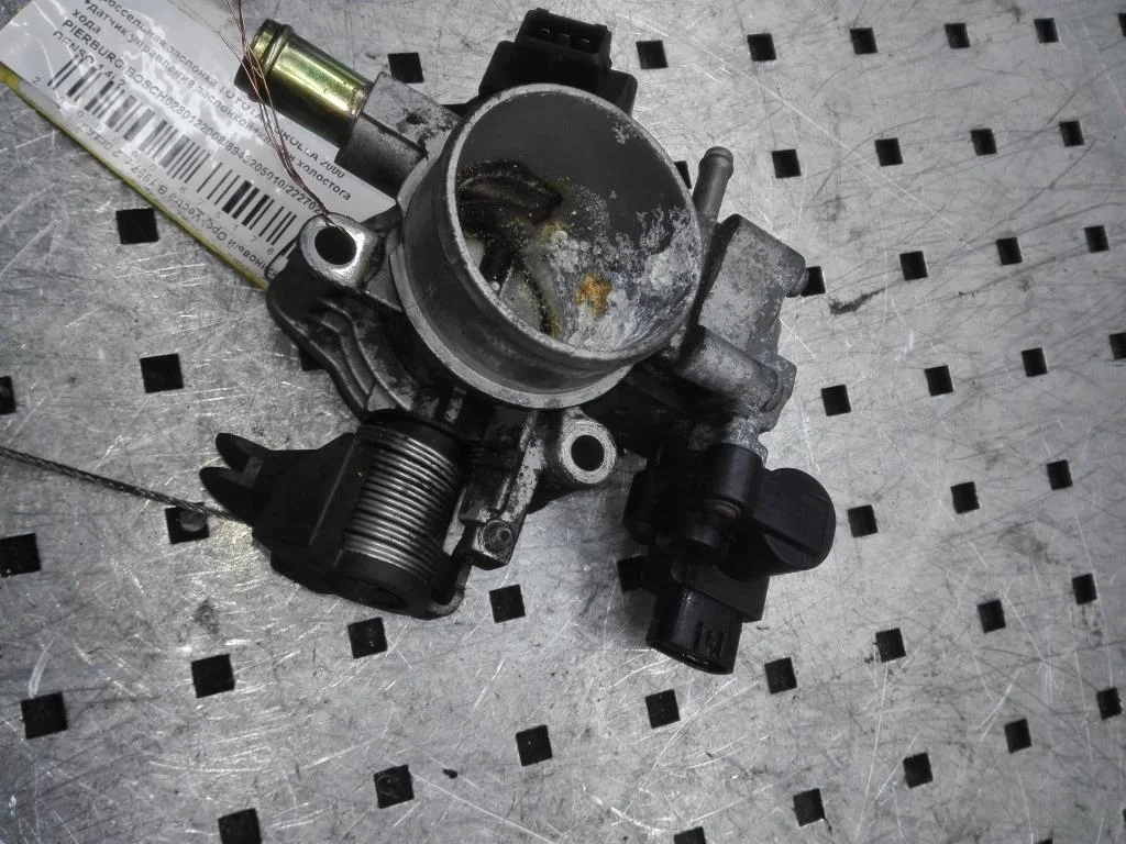 Заслонка дроссельная Toyota Corolla Corolla (E110) 1997-2001 2000 1,4 Бензин МКПП Хэтчбек.