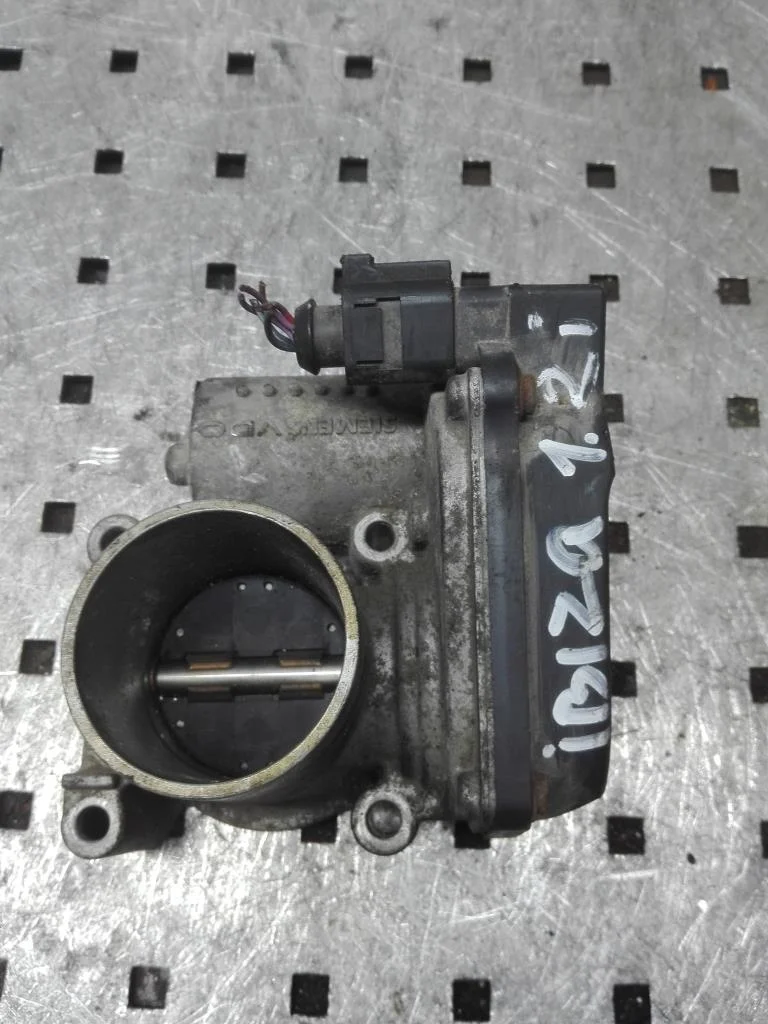 Заслонка дроссельная Seat Ibiza Ibiza III (6L) 2002-2008 2007 1,2 Бензин МКПП Хэтчбек.