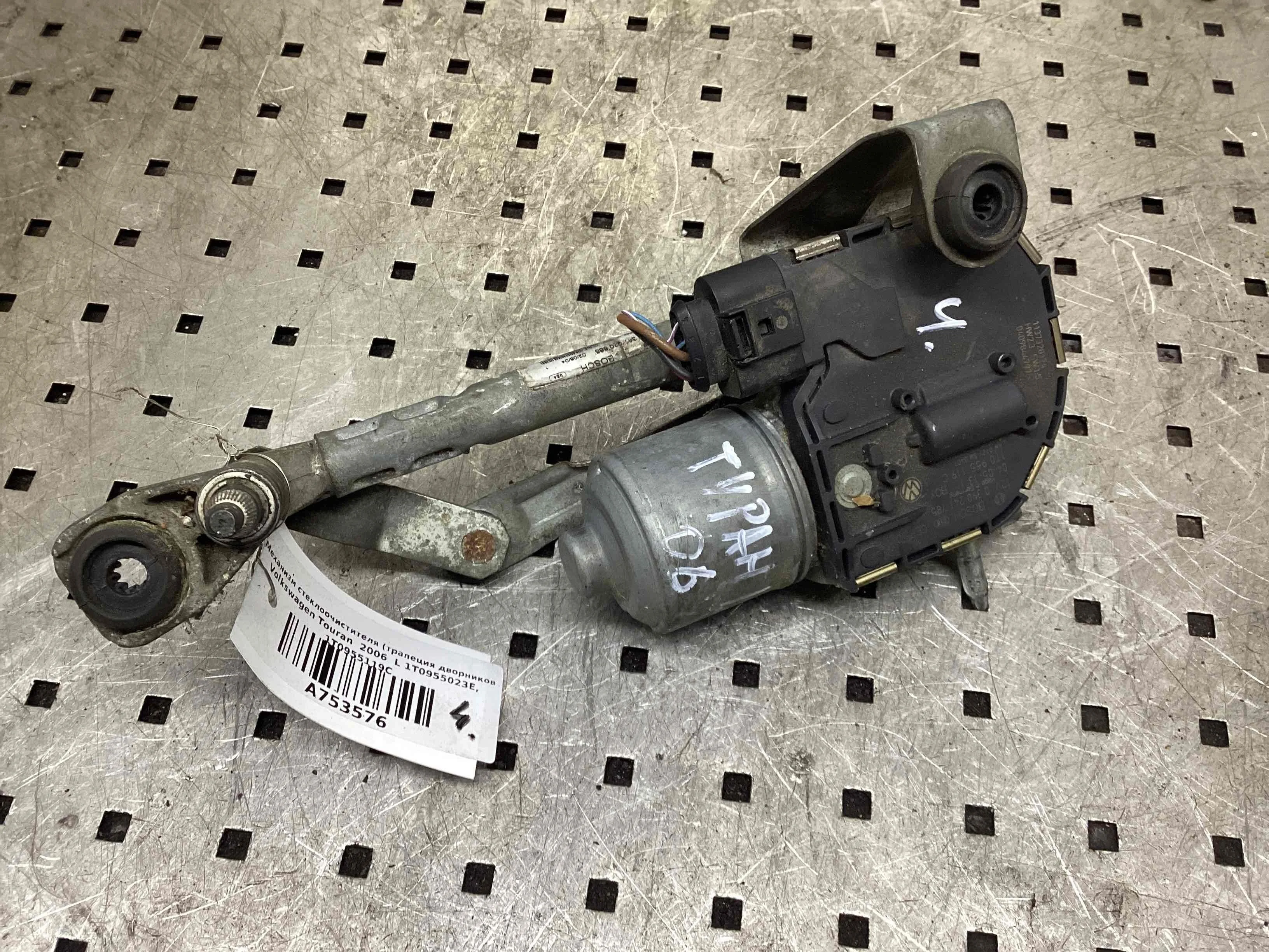 Механизм стеклоочистителя (трапеция дворников) Volkswagen Touran Touran I (1T) 2003-2006 2006
