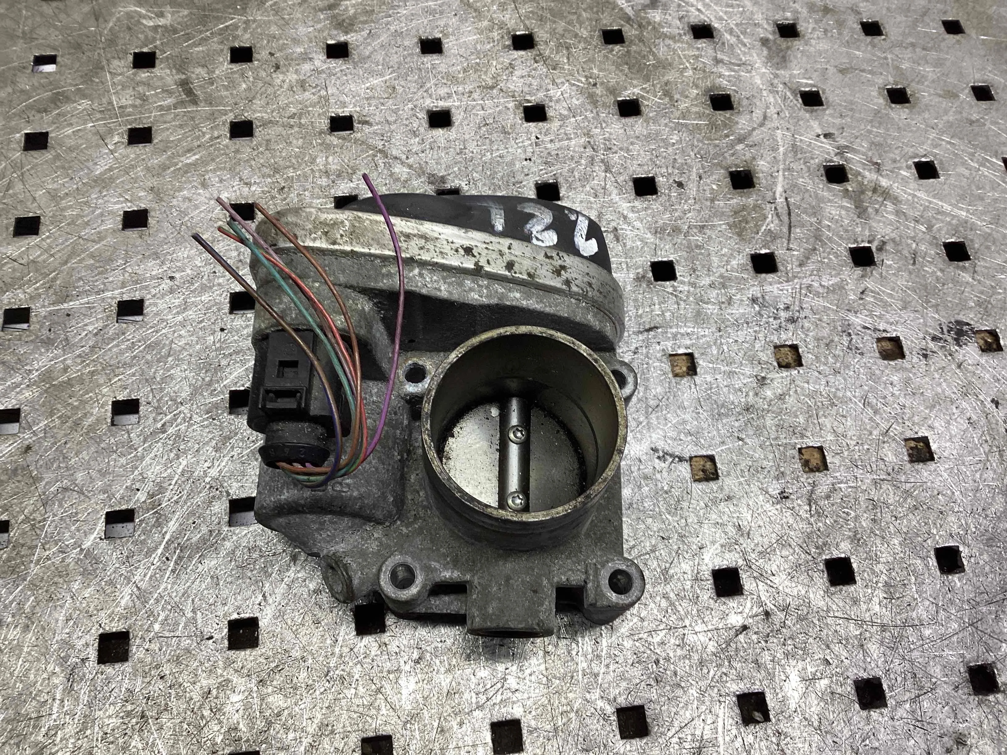 Заслонка дроссельная Skoda Fabia Fabia I (6Y) 2004-2007 рестайлинг 2004 1,2 Бензин МКПП Хэтчбек.