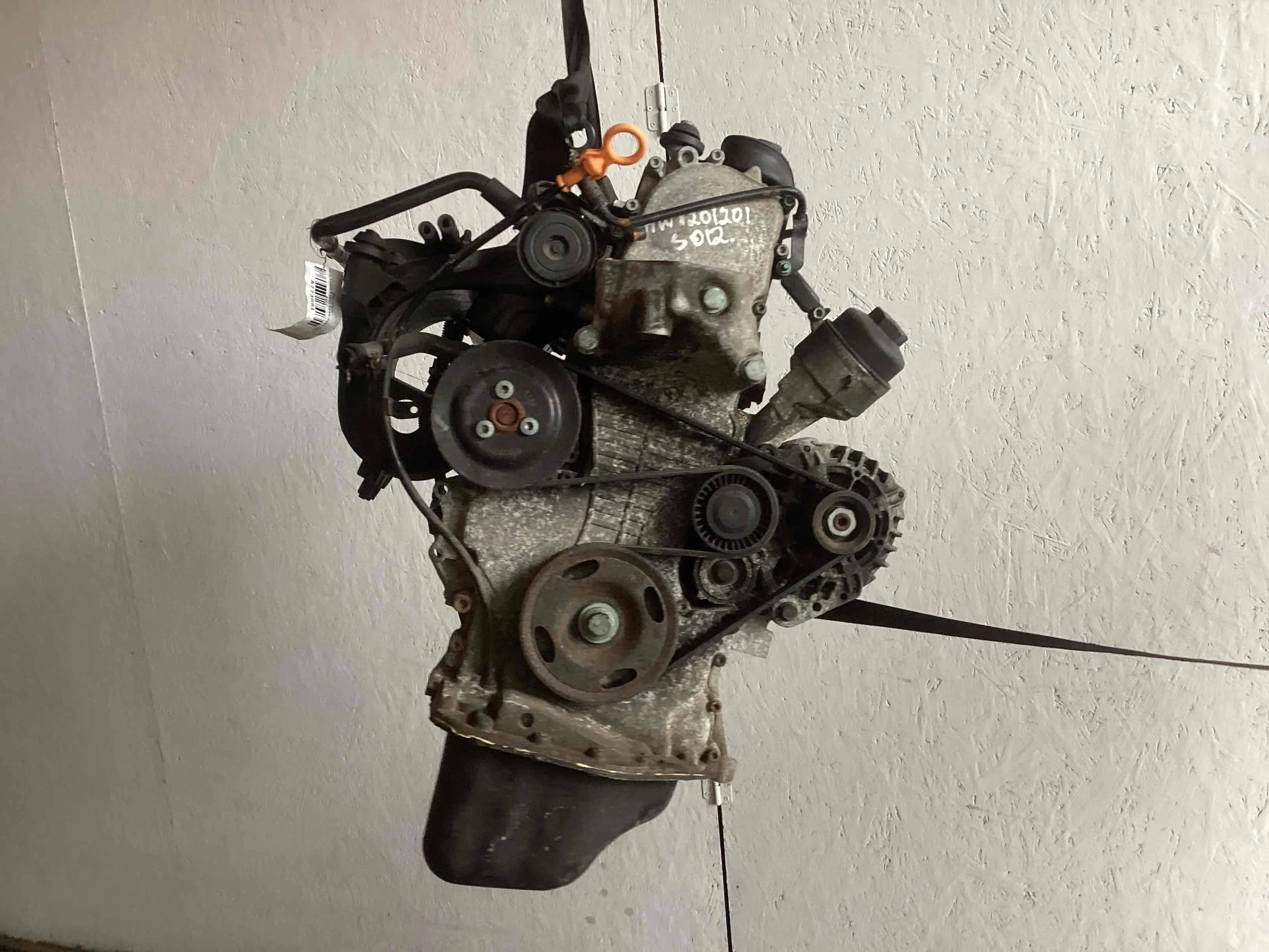 Двигатель Skoda Fabia Fabia I (6Y) 2004-2007 рестайлинг 2004 1,2 Бензин МКПП 5ст. Хэтчбек 5дв.