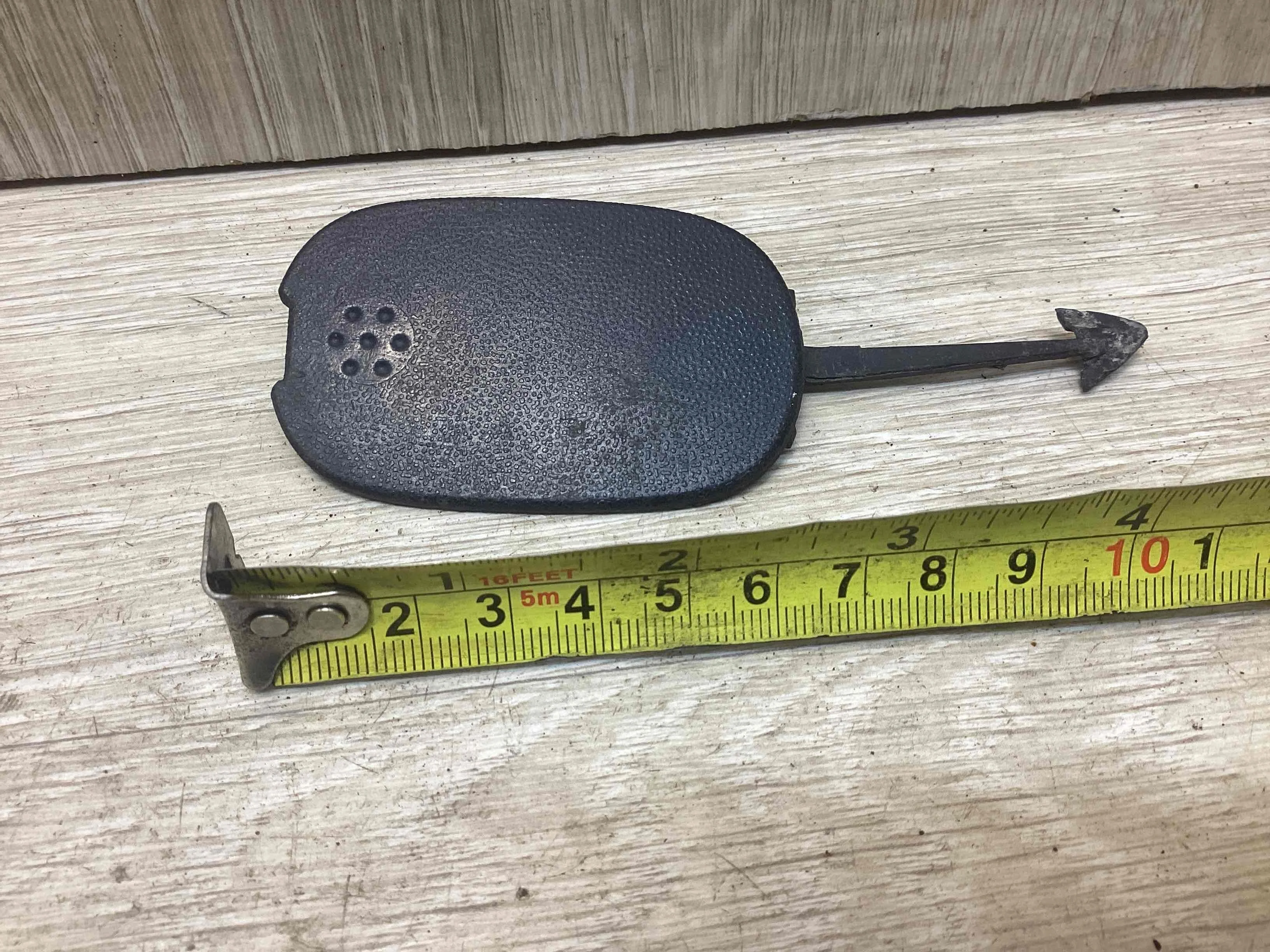 Заглушка (решетка) в бампер задний Volkswagen Touareg Touareg I (7L) 2002-2006 2005