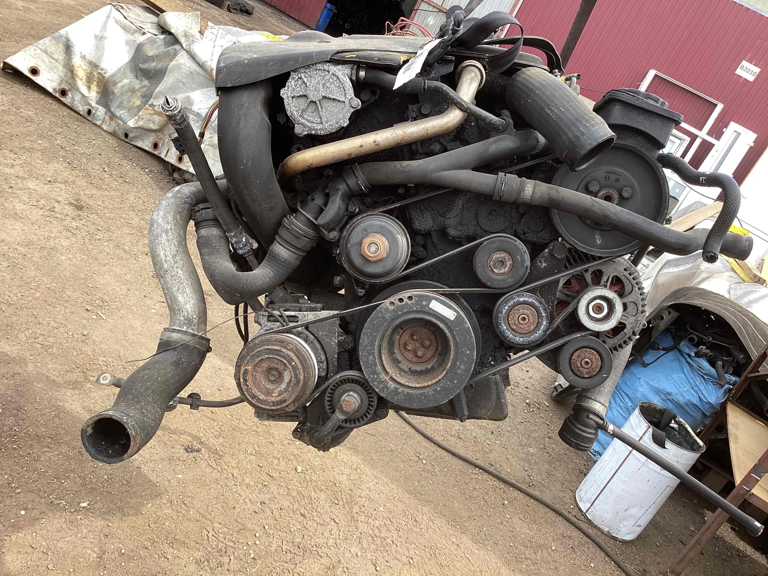 Двигатель BMW 5-Series (E39) 1995-2000  2000 3,0 Дизель МКПП Универсал.