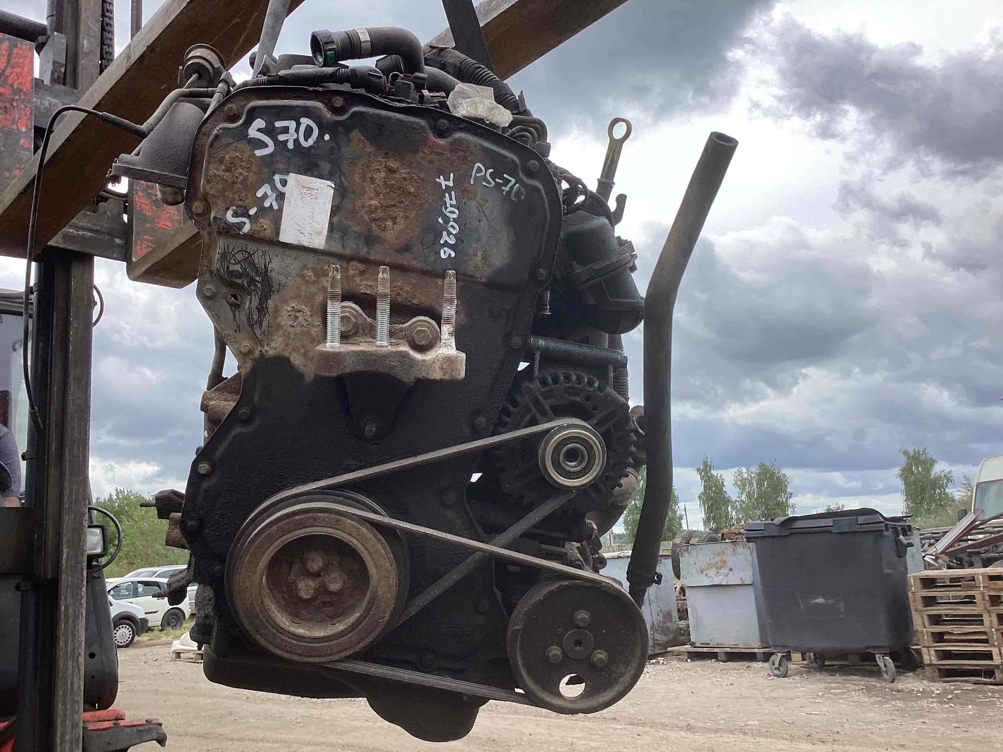 Двигатель Ford Transit Transit 2006-2013 2006 2,2 Дизель МКПП 5ст. Микроавтобус.