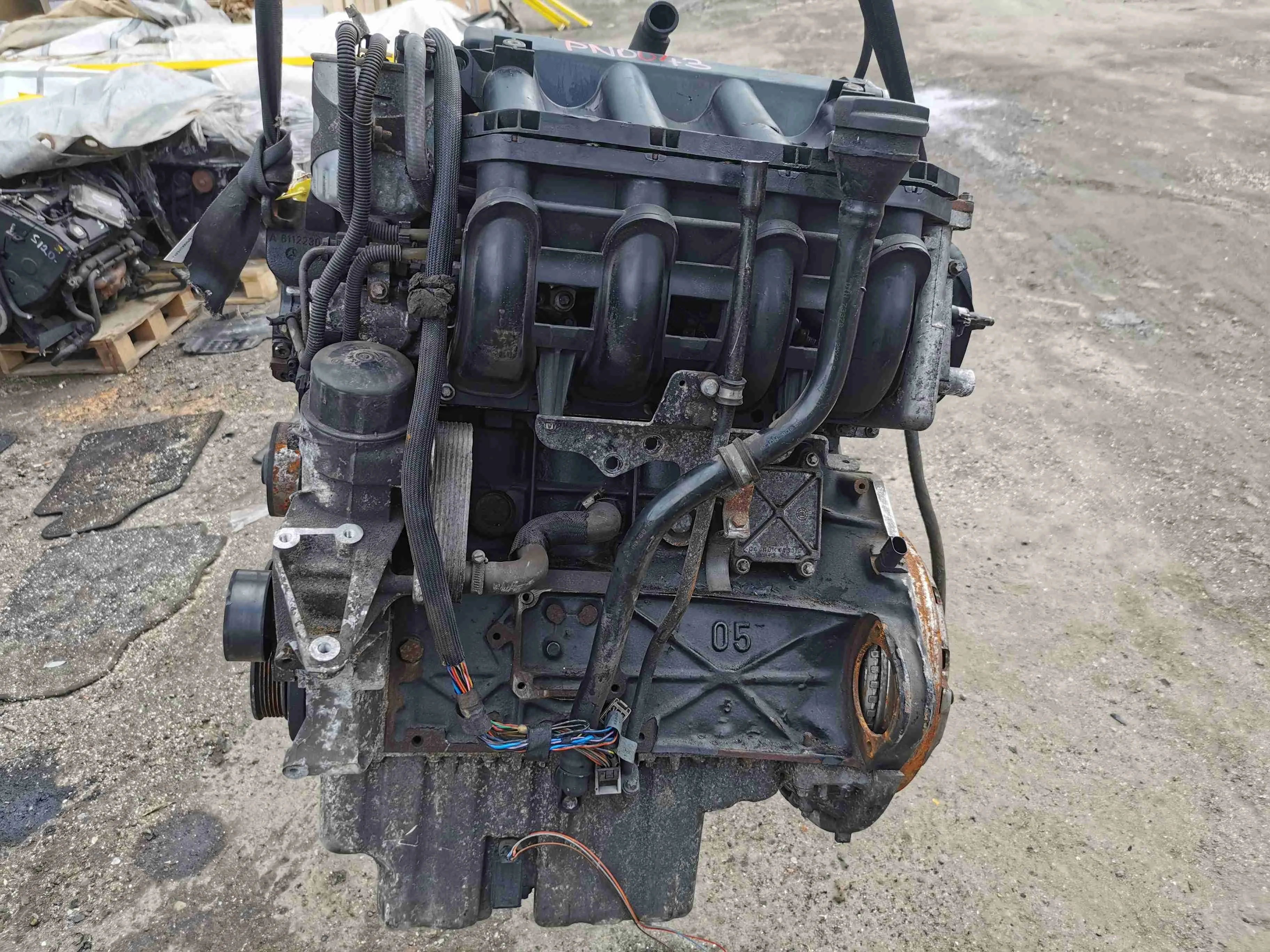 Двигатель Mercedes Vito (W638) 1996-2003  2001 2,2 Дизель МКПП Микроавтобус.