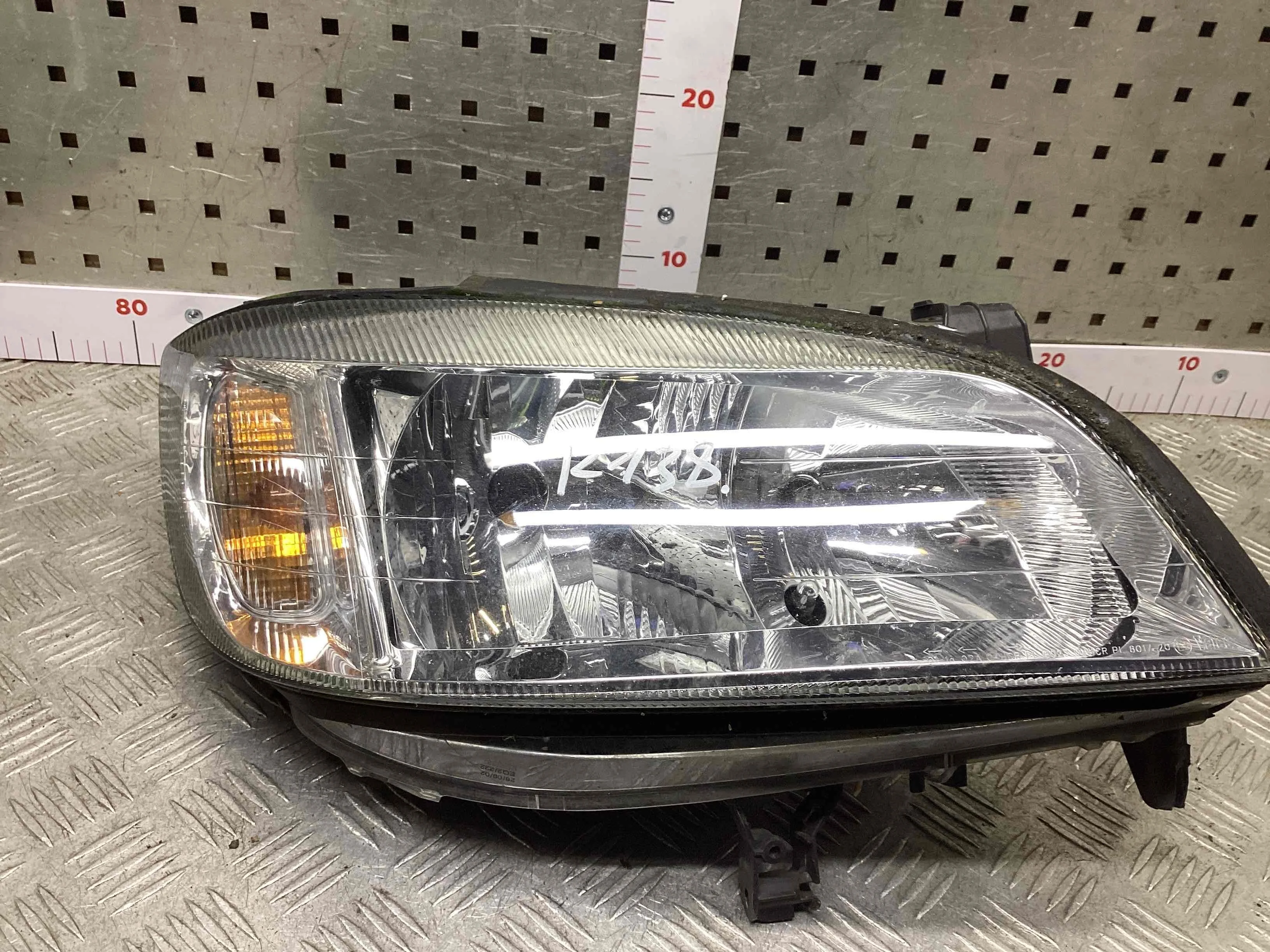 Фара правая Opel Zafira Zafira A 1999-2003 2000 1,8 Бензин АКПП Минивэн.