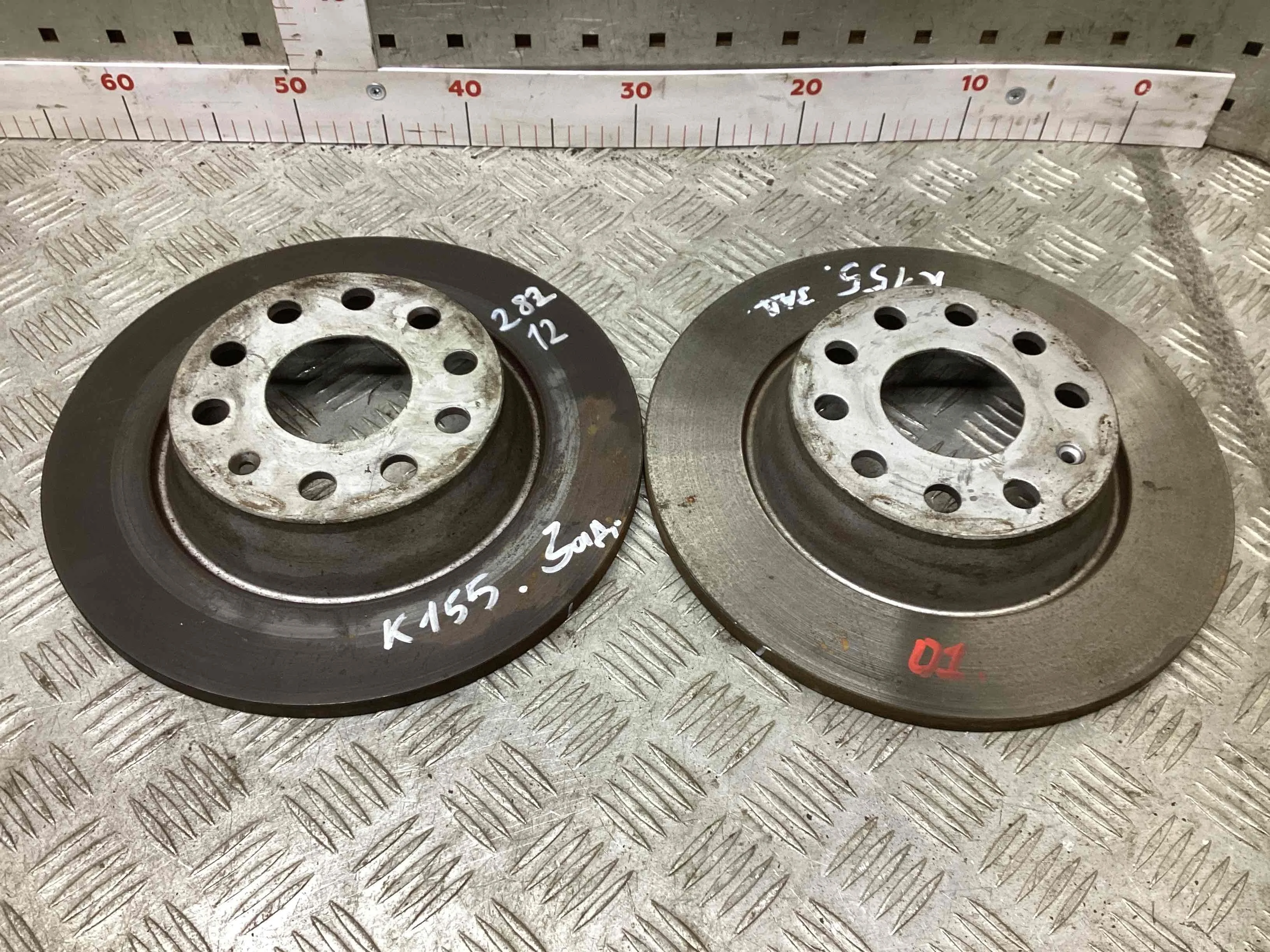 Диск тормозной задний Volkswagen Passat Passat B6 (3C) 2005-2010 2008 2,0 Дизель АКПП Универсал.