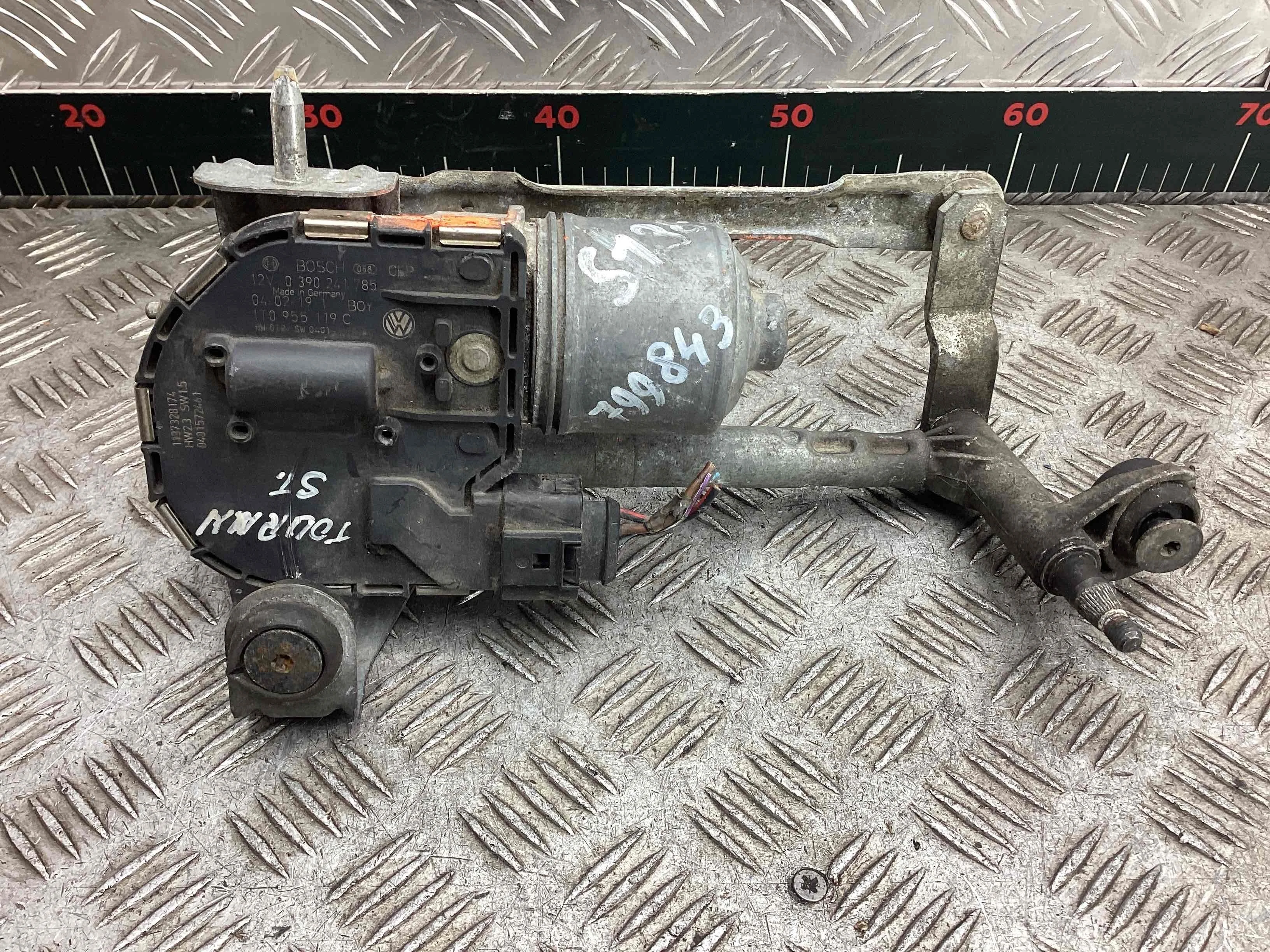 Механизм стеклоочистителя (трапеция дворников) Volkswagen Touran Touran I (1T) 2003-2006 2004 1,9 Дизель АКПП Минивэн.