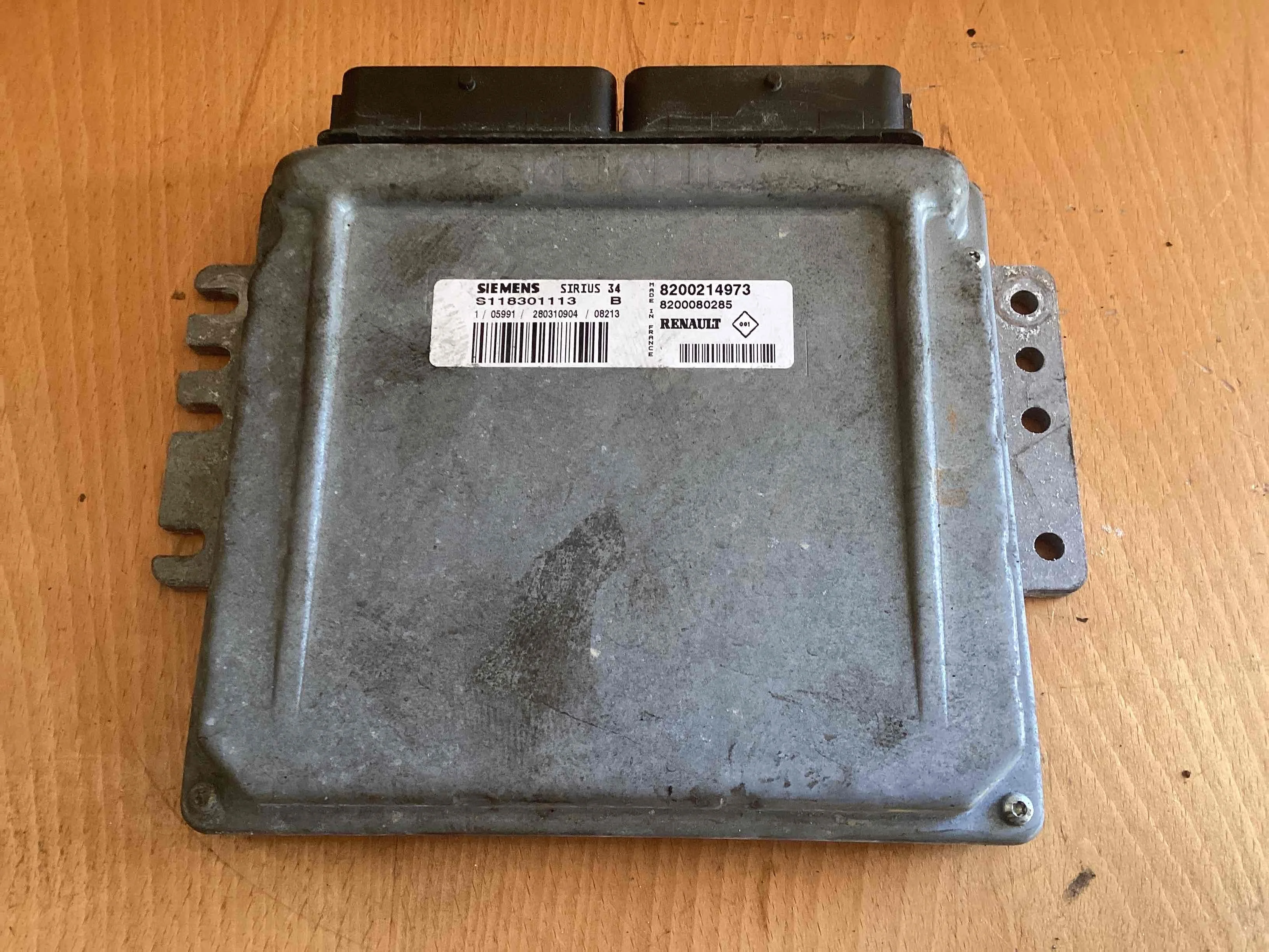 Блок управления двигателем Renault Scenic Scenic I (JA) 1999-2003 рестайлинг 2002 1,8 Бензин МКПП 5ст. Минивэн.