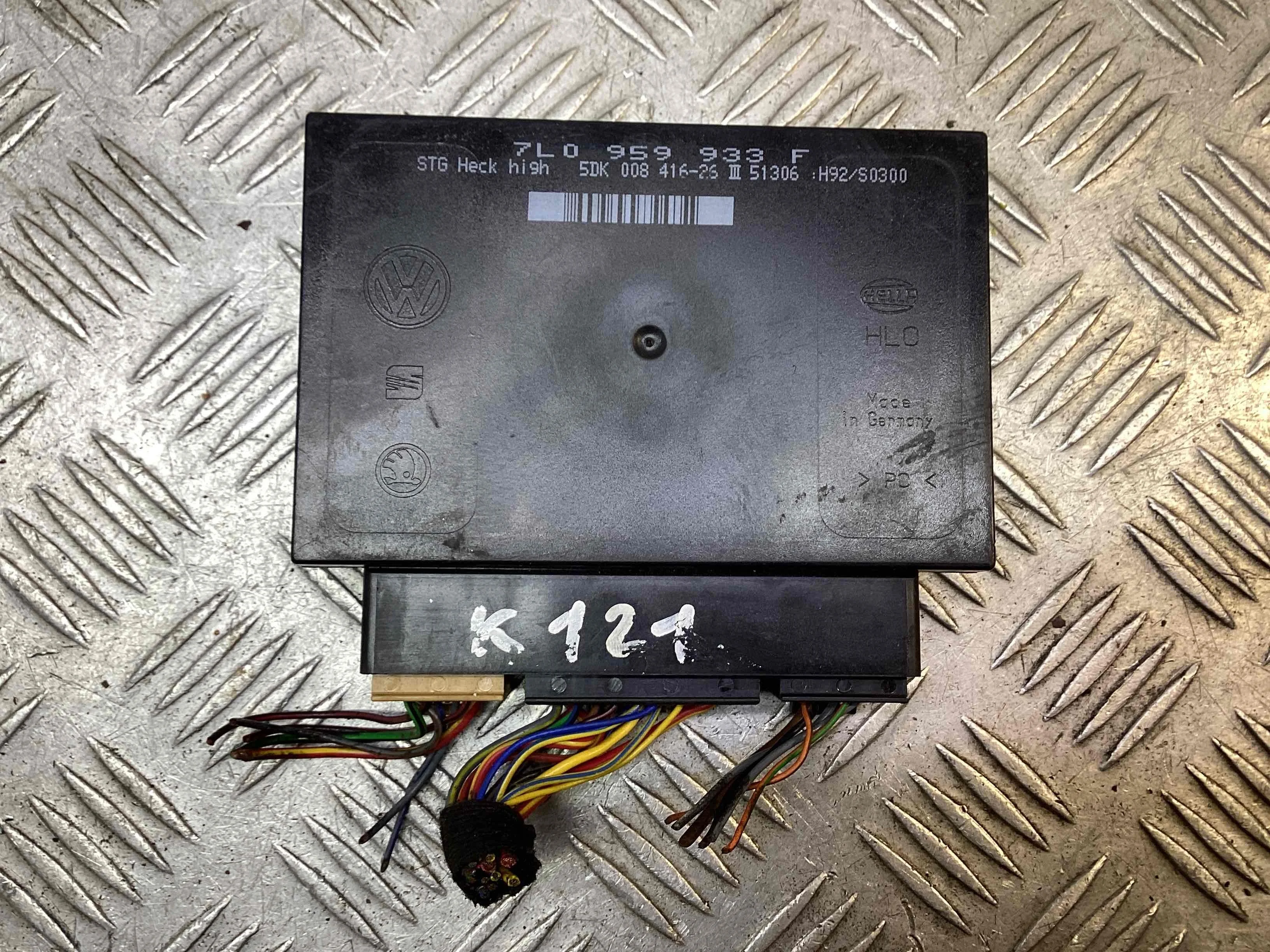 Блок комфорта Volkswagen Touareg Touareg I (7L) 2002-2006 2006 2,5 Дизель МКПП 6ст. Внедорожник.