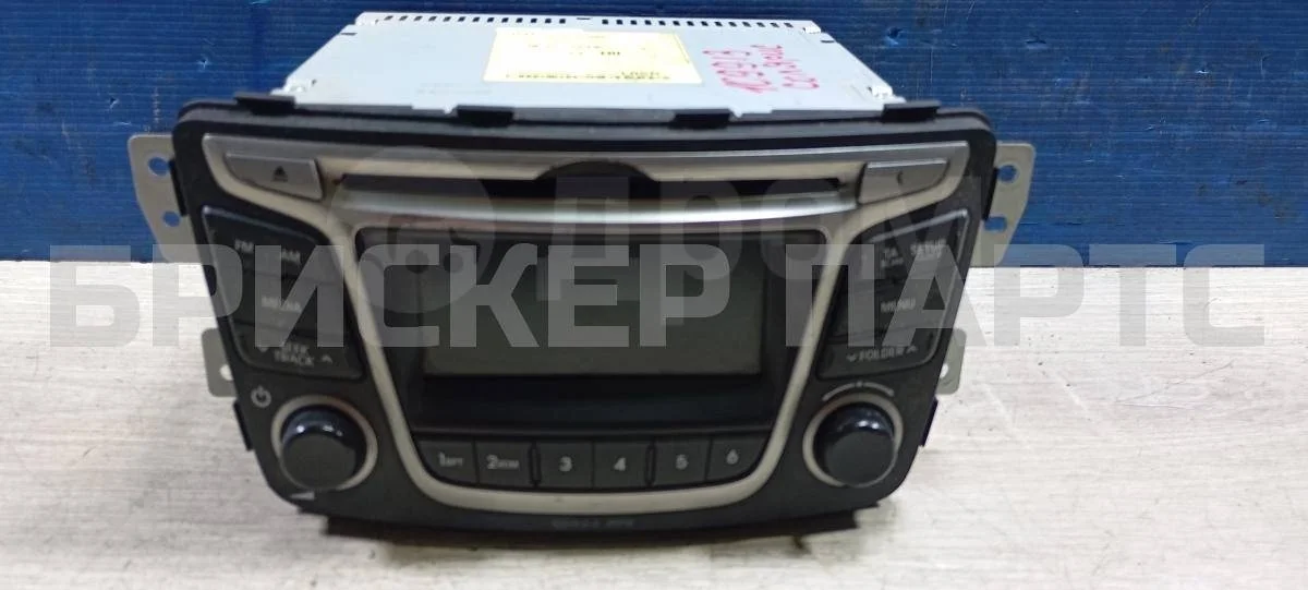 Штатная магнитола Хендай Солярис 1рестайлинг