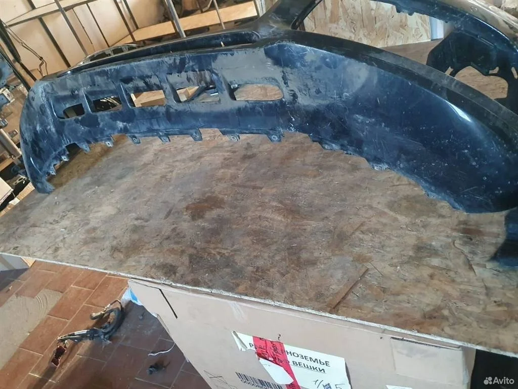 Накладка переднего бампера Audi Q5 I рестайлинг (2012—2017)