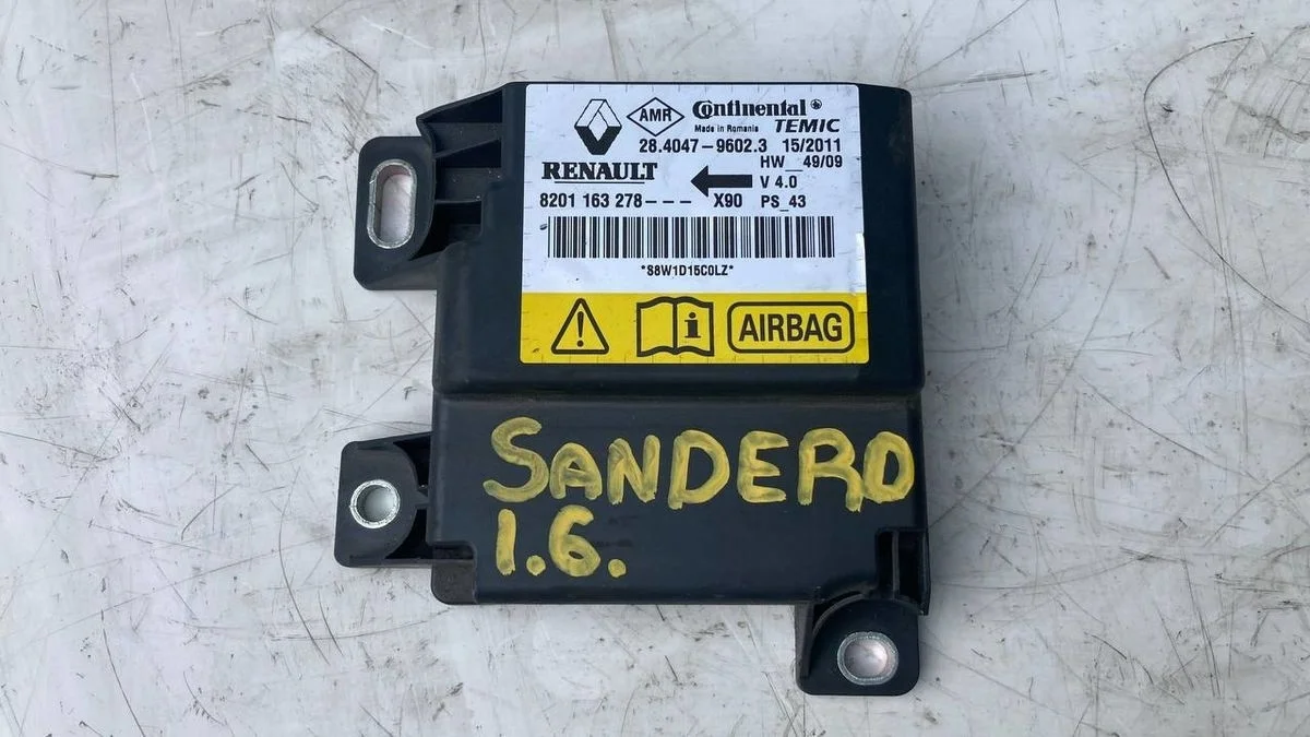 Блок управления AIR BAG Renault Sandero I (2009—2014) б.у