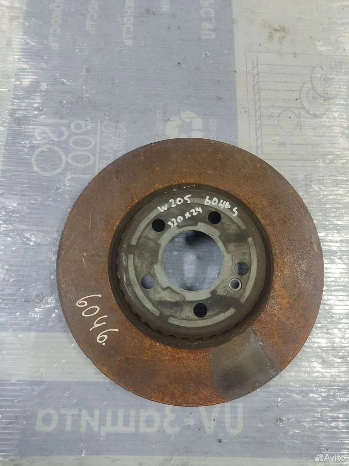 Диск тормозной задний mercedes w205 w213 w253