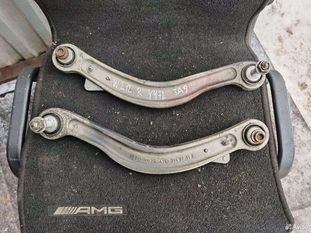 Рычаг поперечный задний mercedes w212