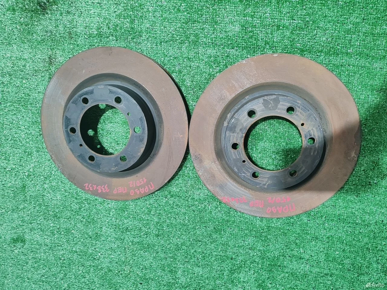 Диск тормозной передний toyota prado 150 21г