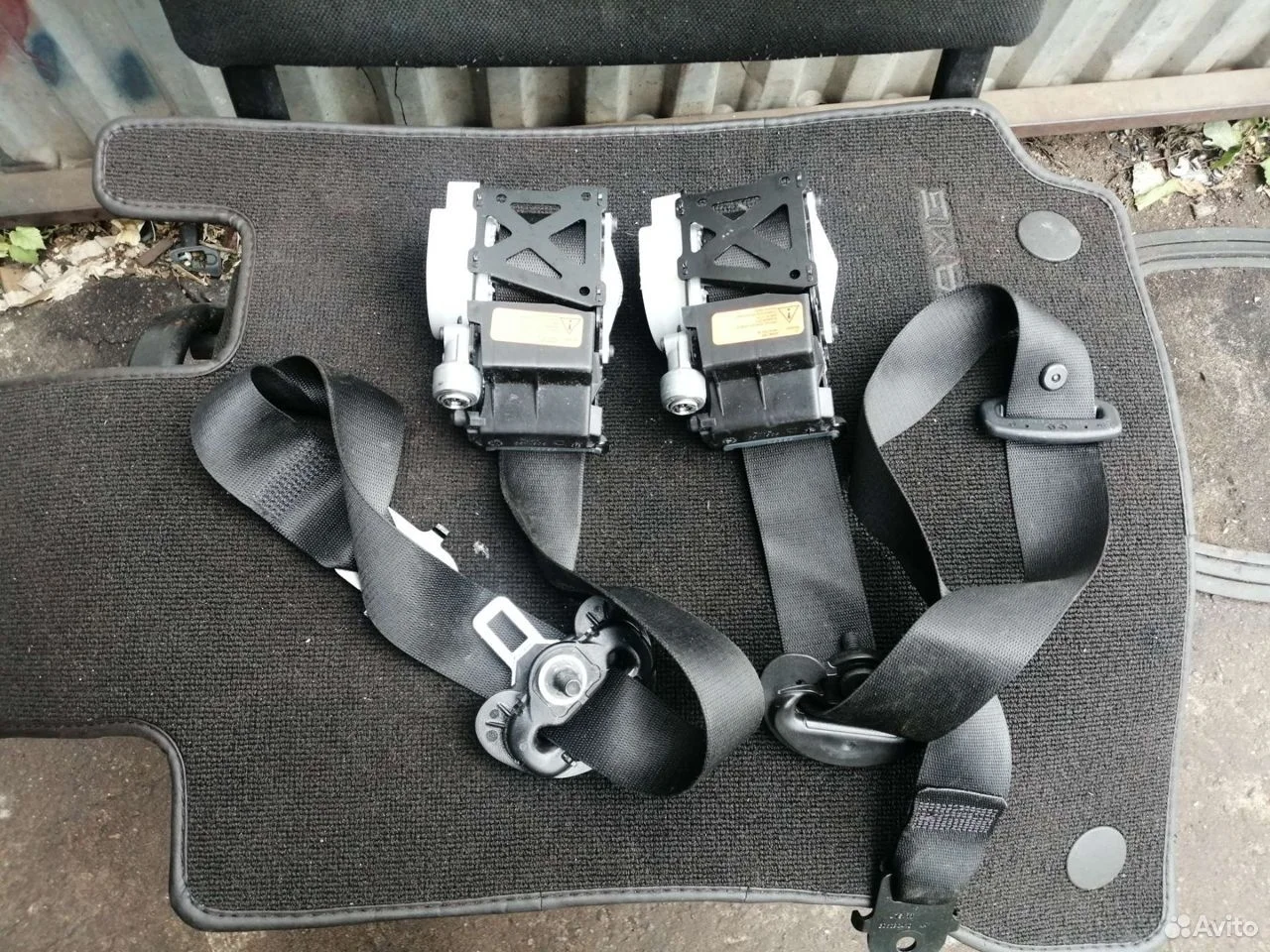 Ремень безопасности передний черный bmw e70 x5