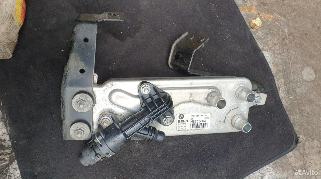 Теплообменник кпп с термостатом на bmw