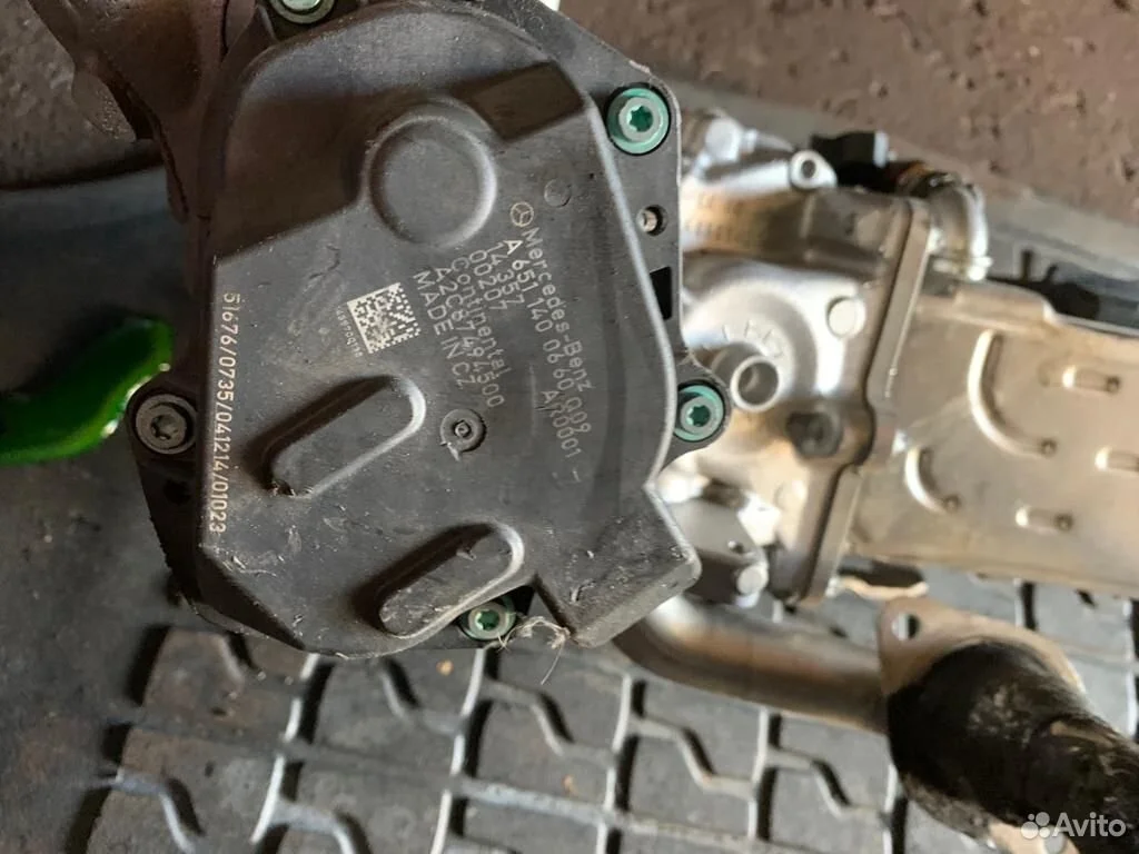 Клапан egr mercedes om651 a6511400660