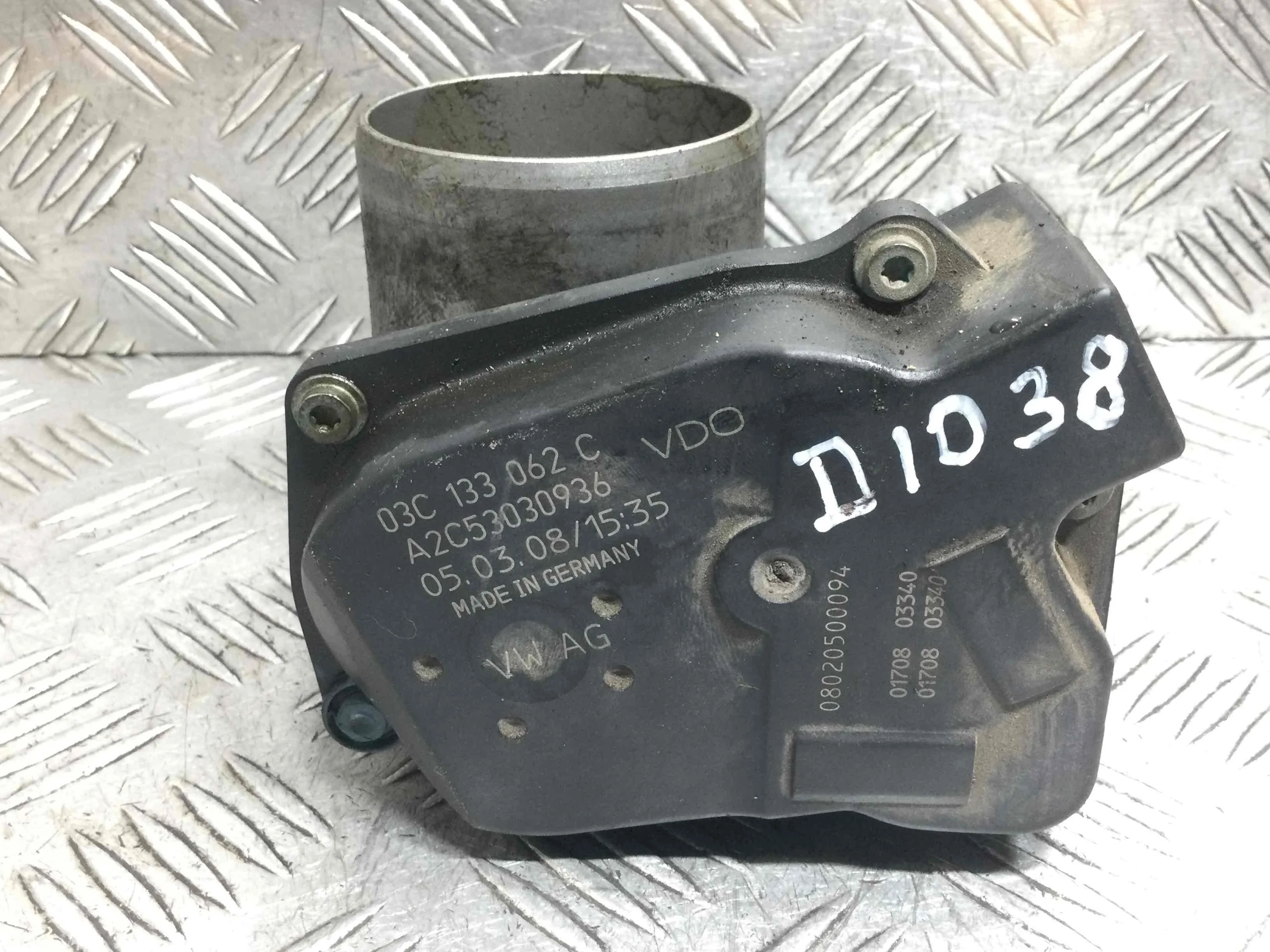 Заслонка дроссельная Volkswagen Golf 6 поколение (2008-2015) бензин 1.4 TFSI Механика Х/б