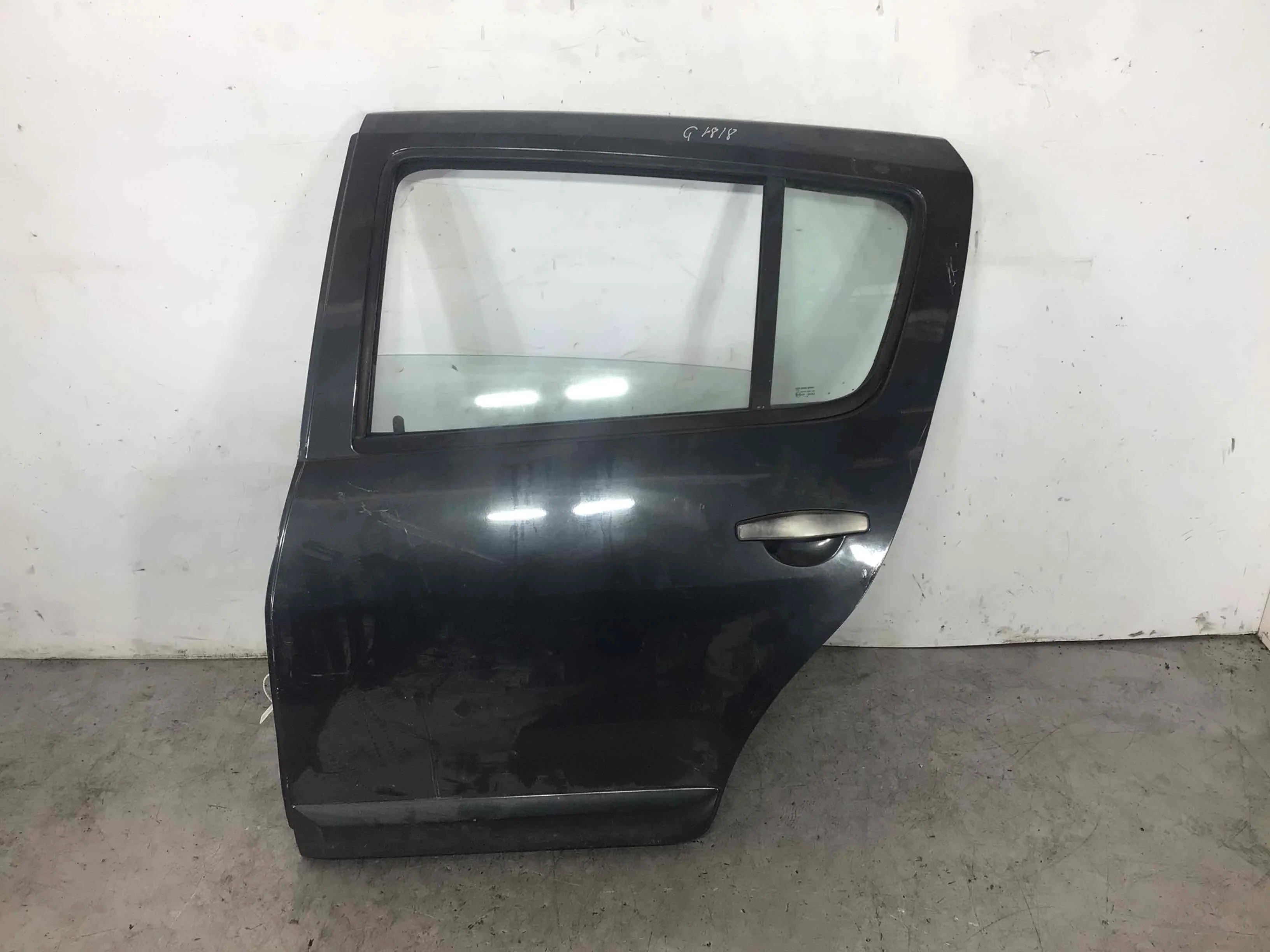 Дверь задняя левая DACIA Sandero 1 поколение (2008-2012) дизель 1.5 dCi Механика Х/б