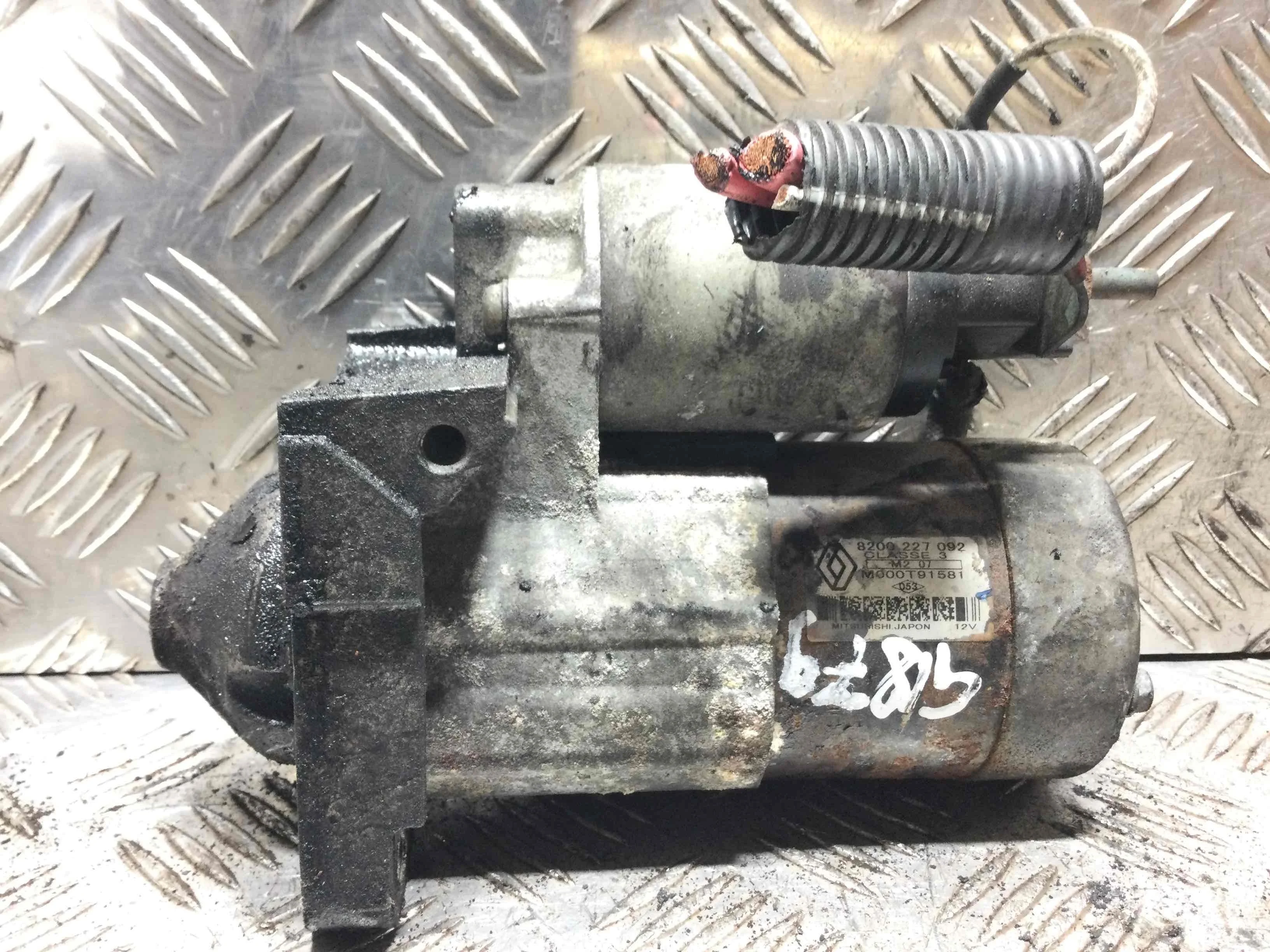 Стартер Renault Clio 2 поколение [рестайлинг] (2001-2005) дизель 1.5 dCi Механика Х/б