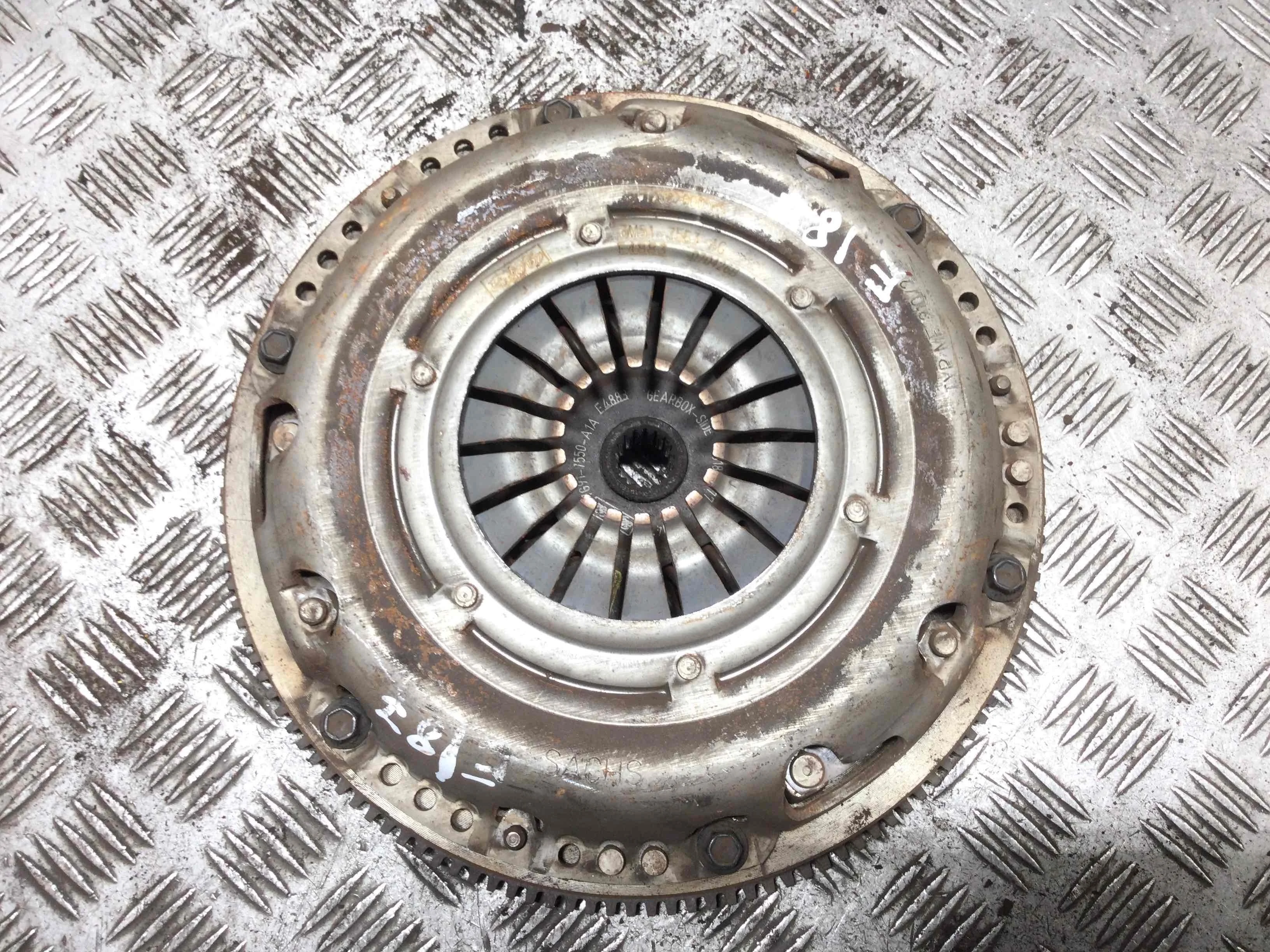 Маховик Ford Focus 2 поколение (2005-2008) бензин 1.6 i Механика Х/б