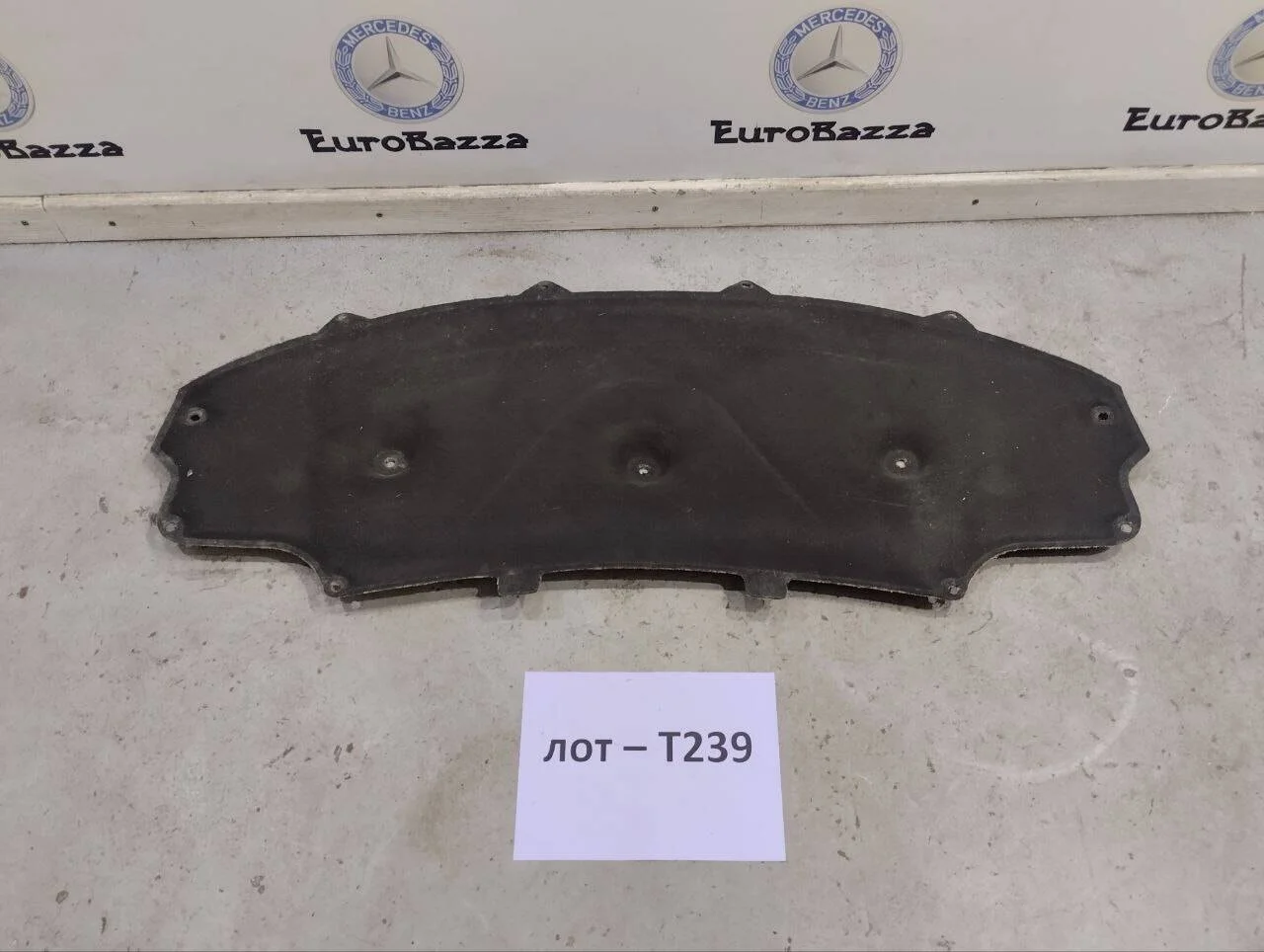 Шумоизоляция капота Mercedes W164