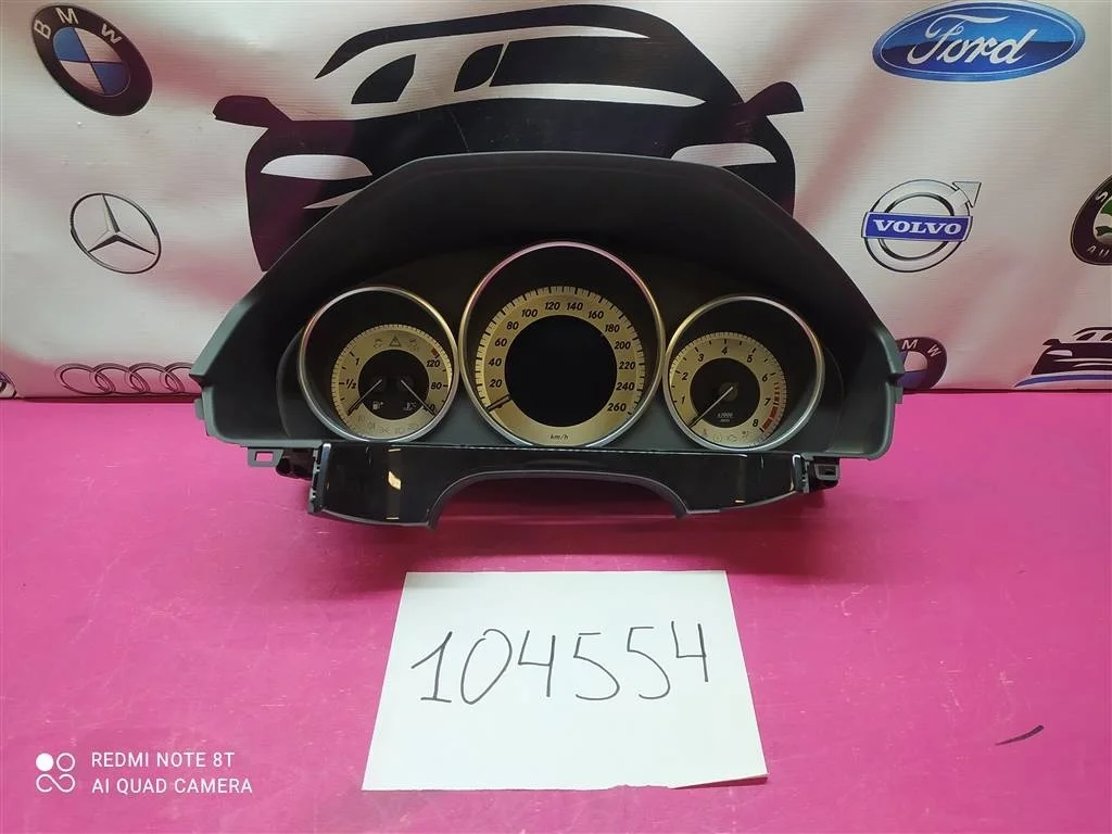Щиток приборов MB E-Class W212 C207 A2129000725