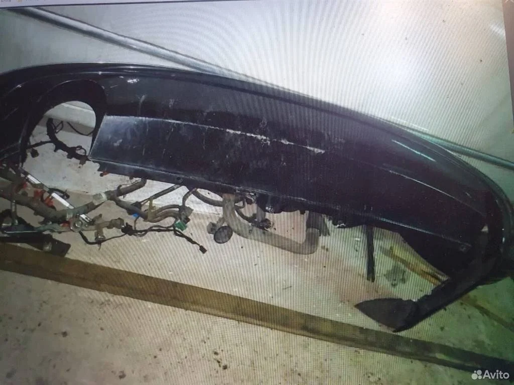 Юбка нижняя заднего бампера Audi A8 D4 (2010—2014) CGWA 3.0