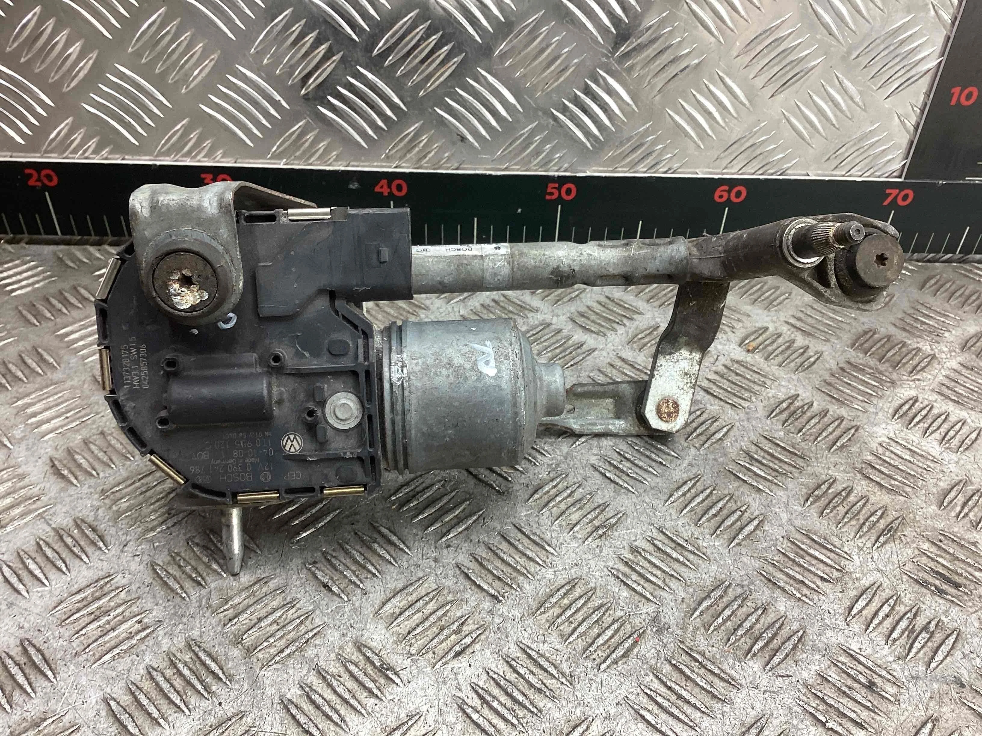 Механизм стеклоочистителя (трапеция дворников) Volkswagen Touran Touran I (1T) 2006-2010 рестайлинг 2007 1,9 Дизель МКПП Минивэн.