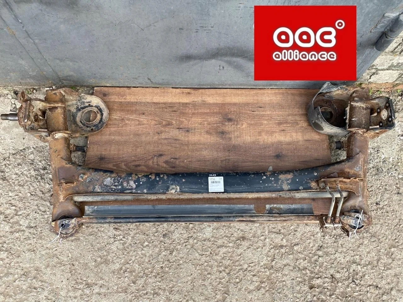 Балка Renault Laguna 2 2001 7701049092 X74 F4P, задняя