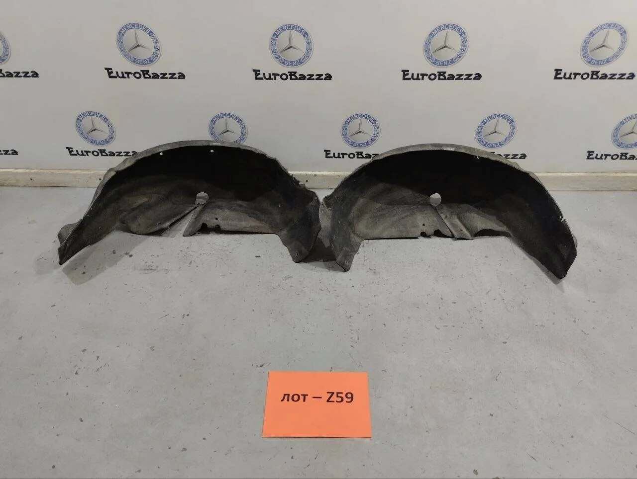 Подкрылки задние Mercedes W245