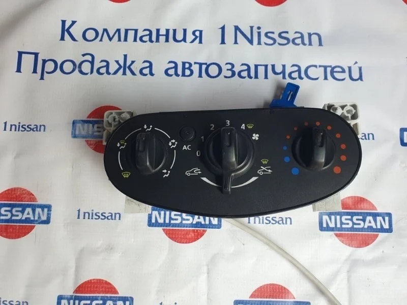 Блок управления печкой Nissan Almera 2014 6001551800 G15 K4M, передний