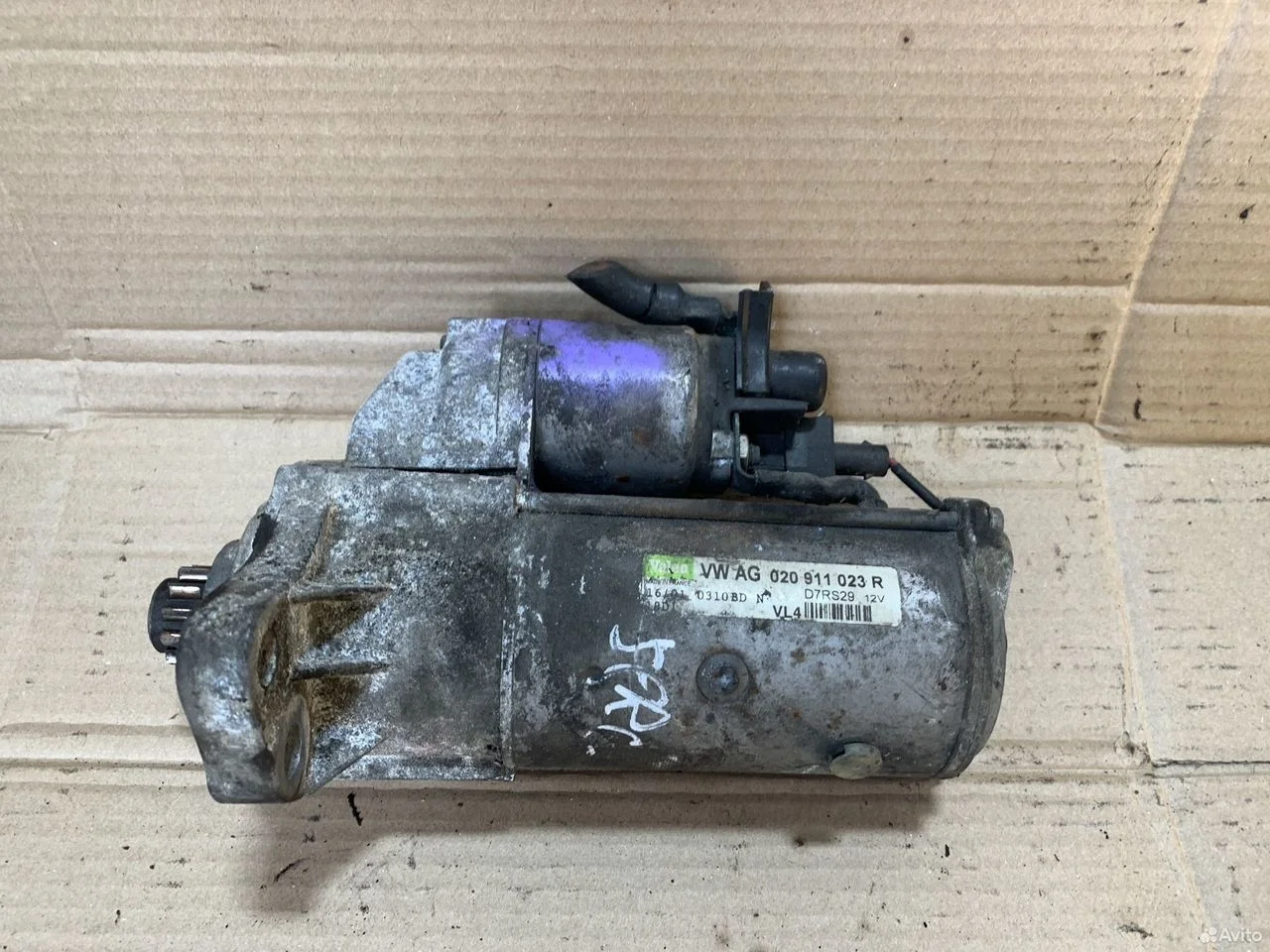 Стартер 020911023r vw t4 для акпп