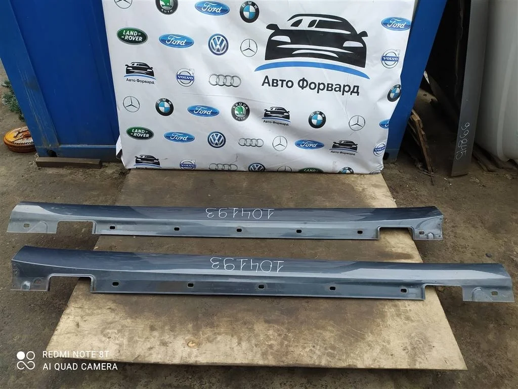 Накладки порога левая правая W212 2009-2016