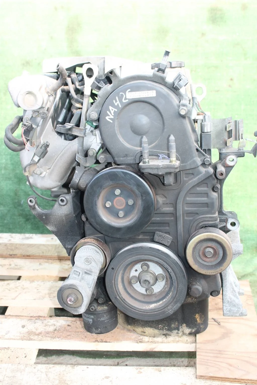 Б.у. двигатель MITSUBISHI GRANDIS NA4W MITSUBISHI GRANDIS NA4W