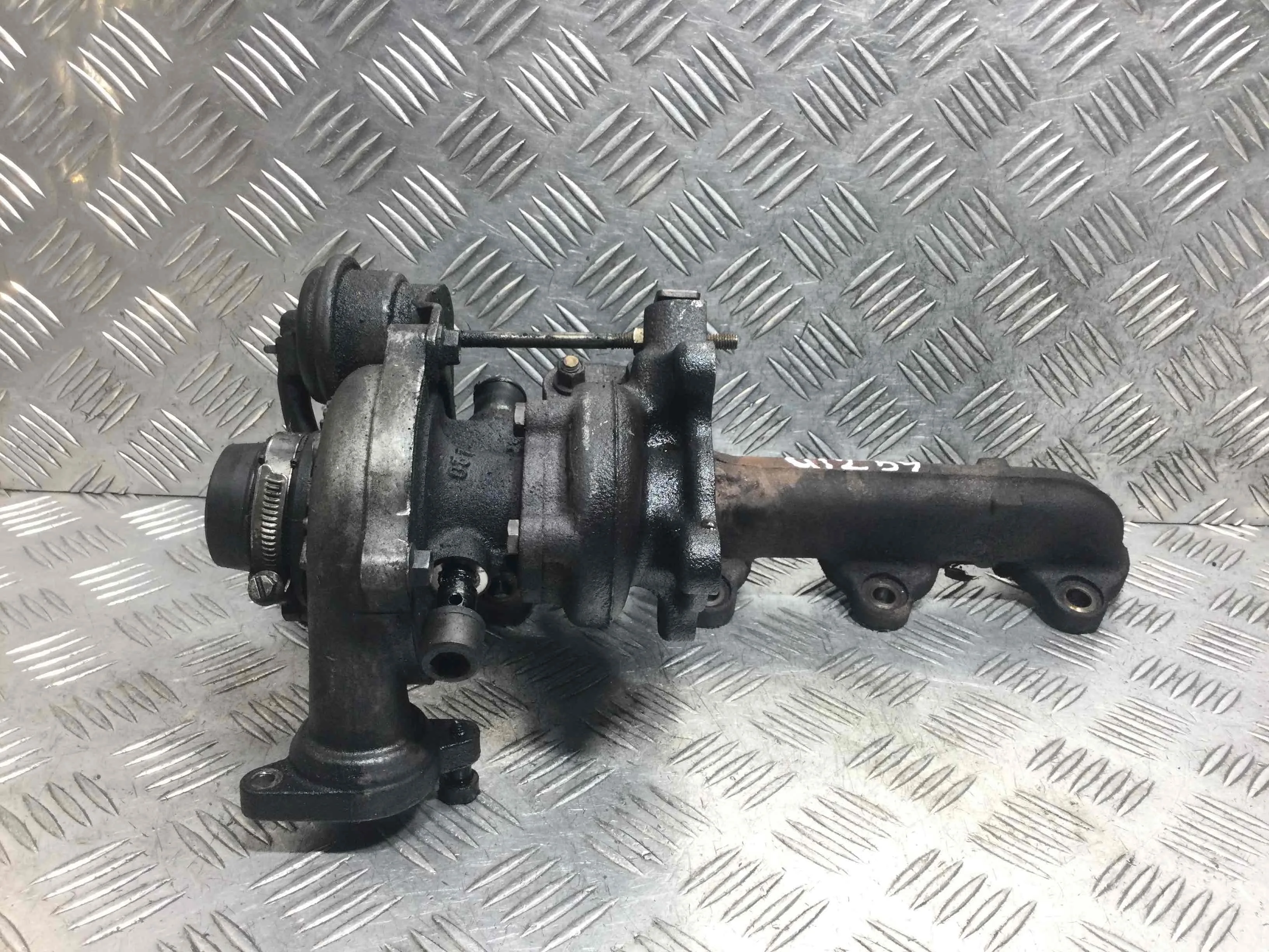 Турбина Ford Fiesta 5 поколение (2001-2007) дизель 1.4 TDCi Механика Х/б