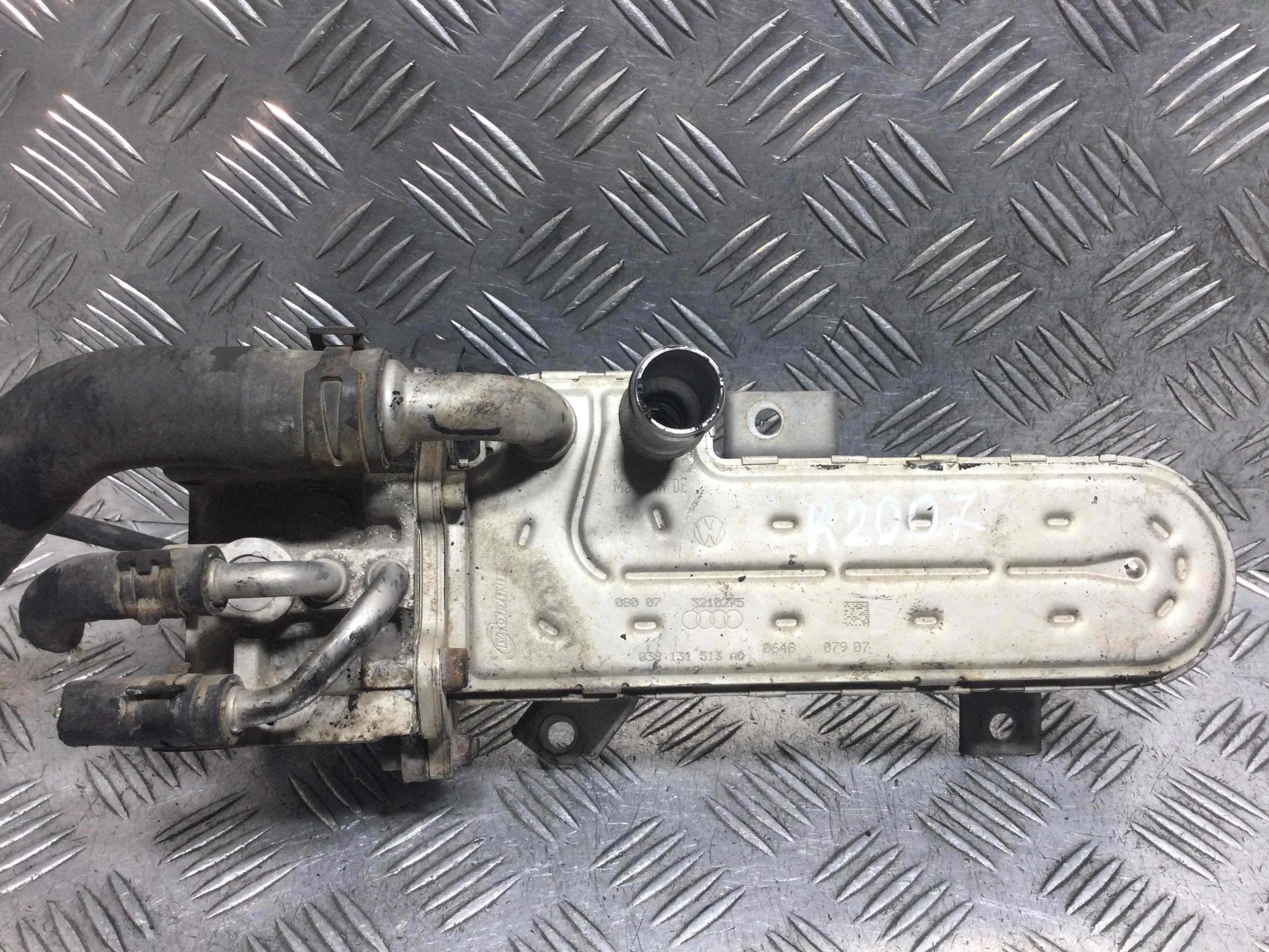 Радиатор EGR Volkswagen Touran 1 поколение [рестайлинг] (2006-2010) дизель 1.9 TDI Механика Фургон