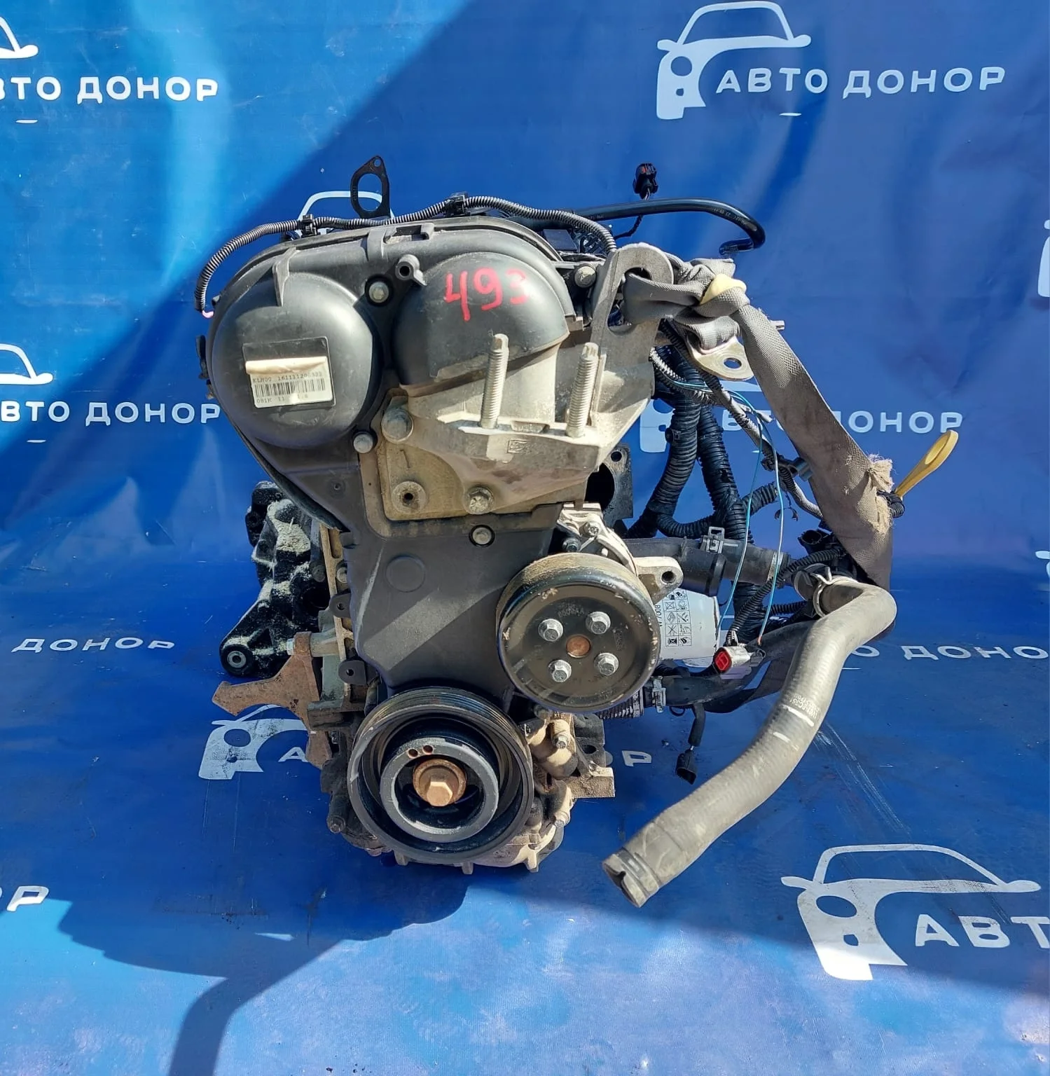 двигатель FORD FOCUS CB8 IQDB