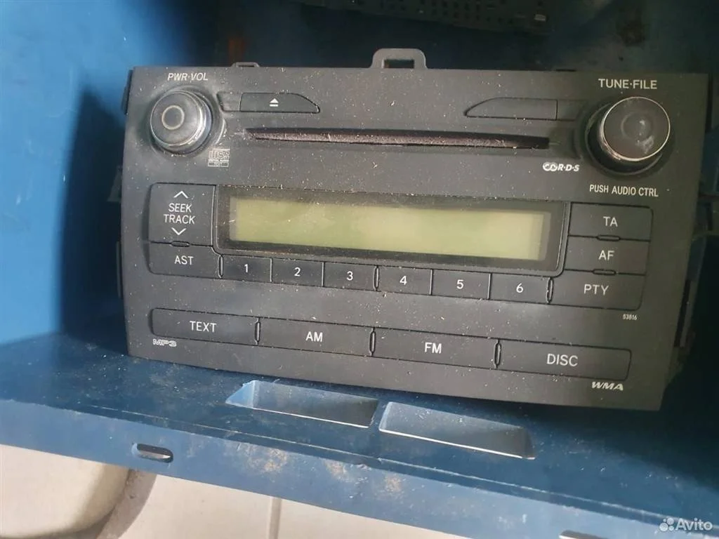 Магнитола Toyota Corolla X рестайлинг (2010—2013)