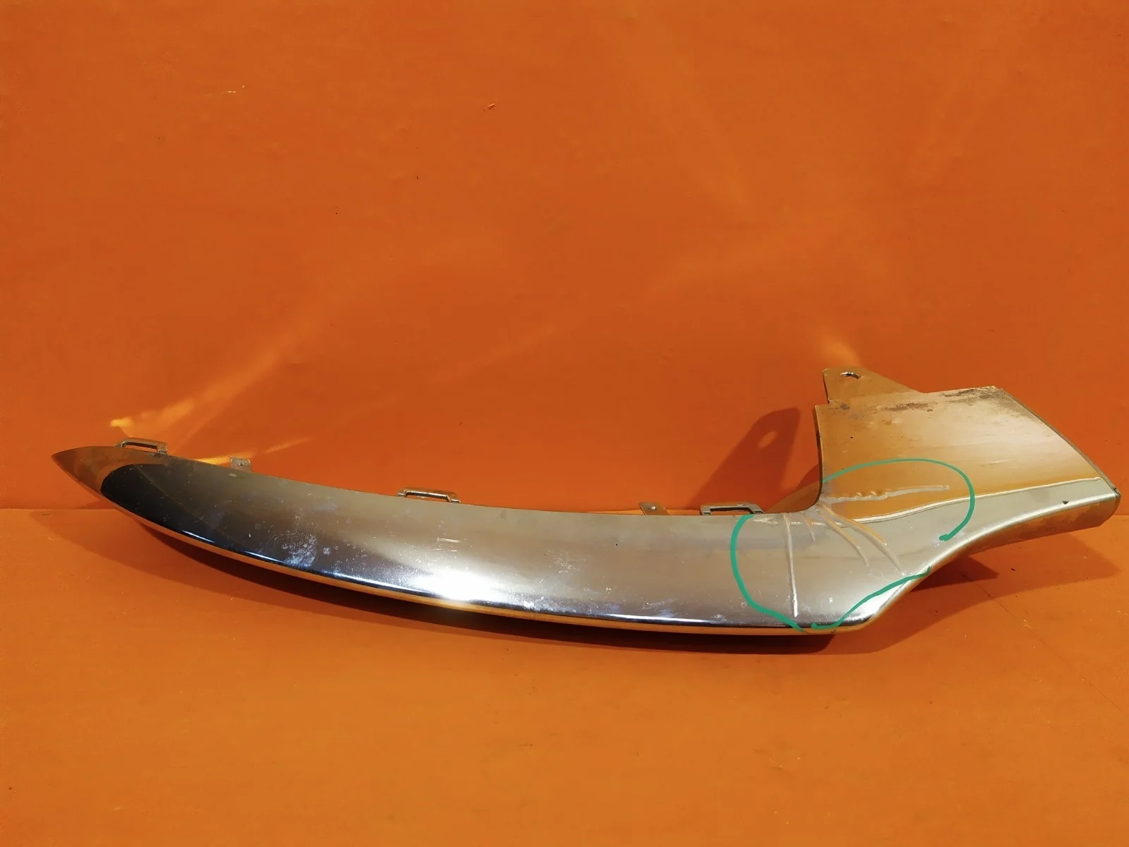 Декоративная накладка бампера Mercedes GLE-Class Coupe 2015-2019 C292