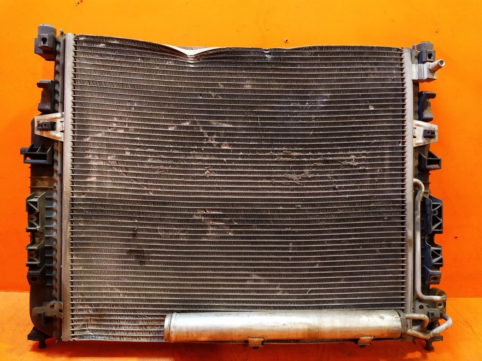 Радиатор двигателя (двс) Mercedes ML-Class 2005-2011 W164