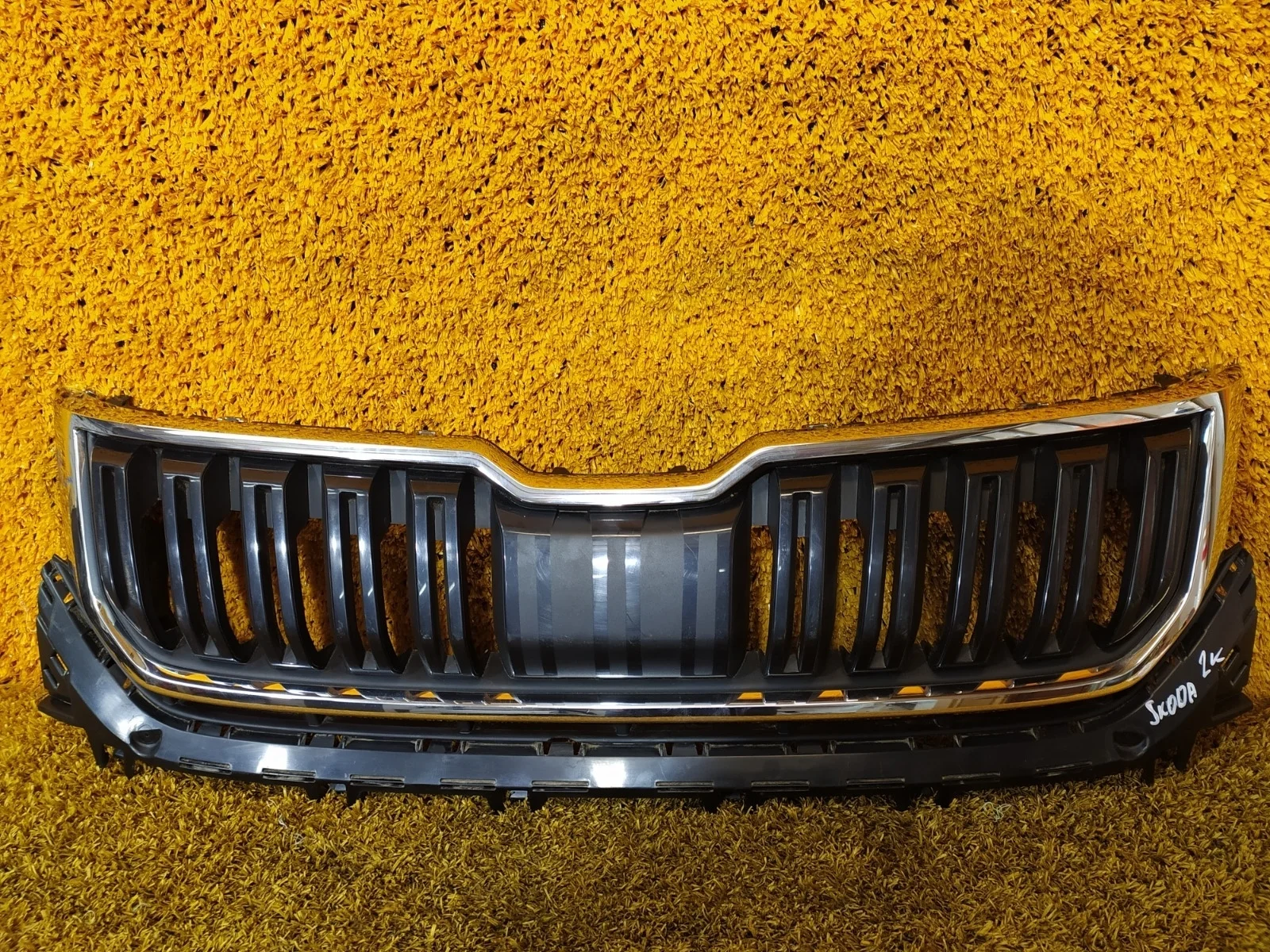 Решетка радиатора Skoda Kodiaq 2016-нв