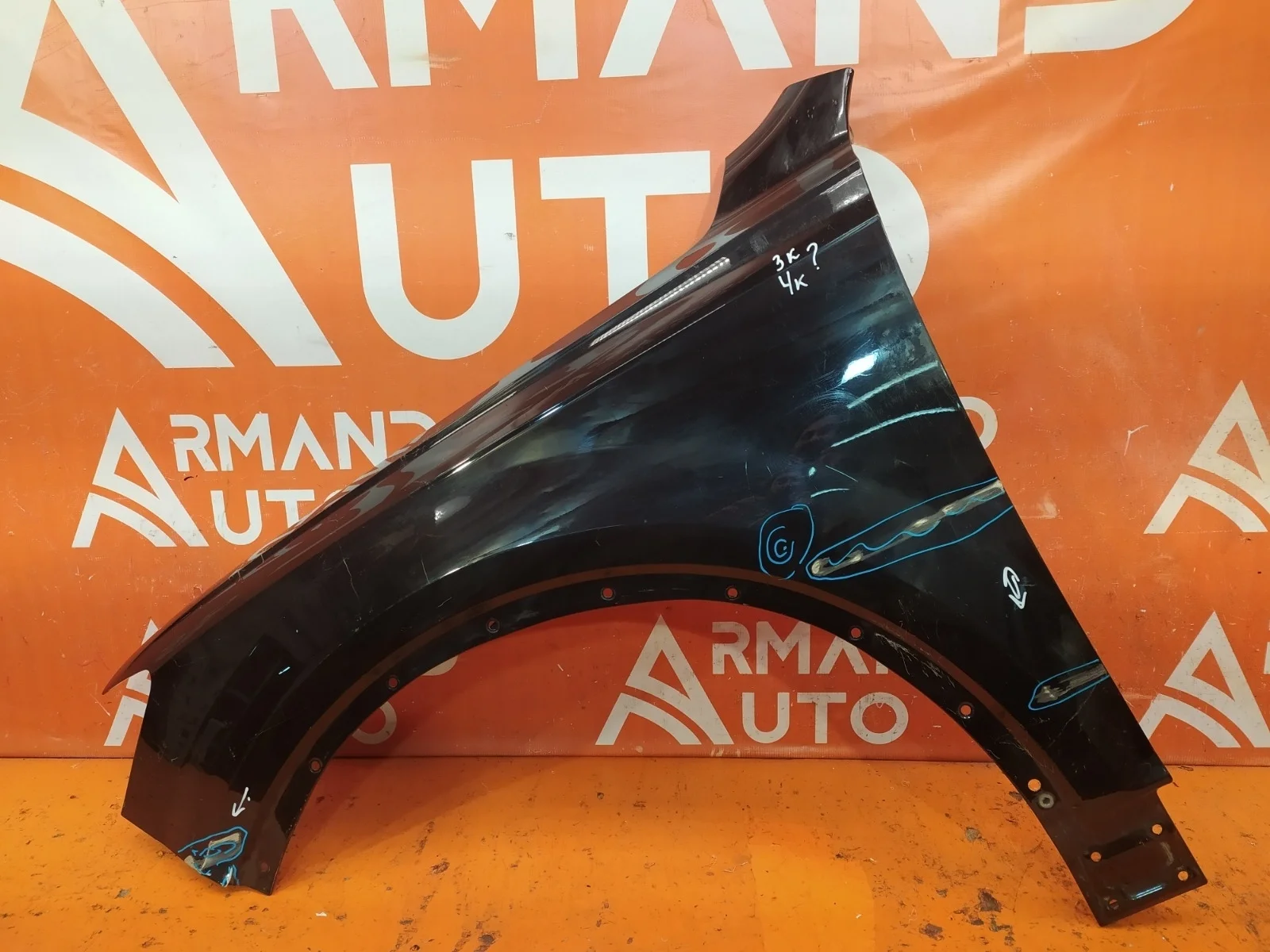 Крыло Audi Q7 2015-нв 4M