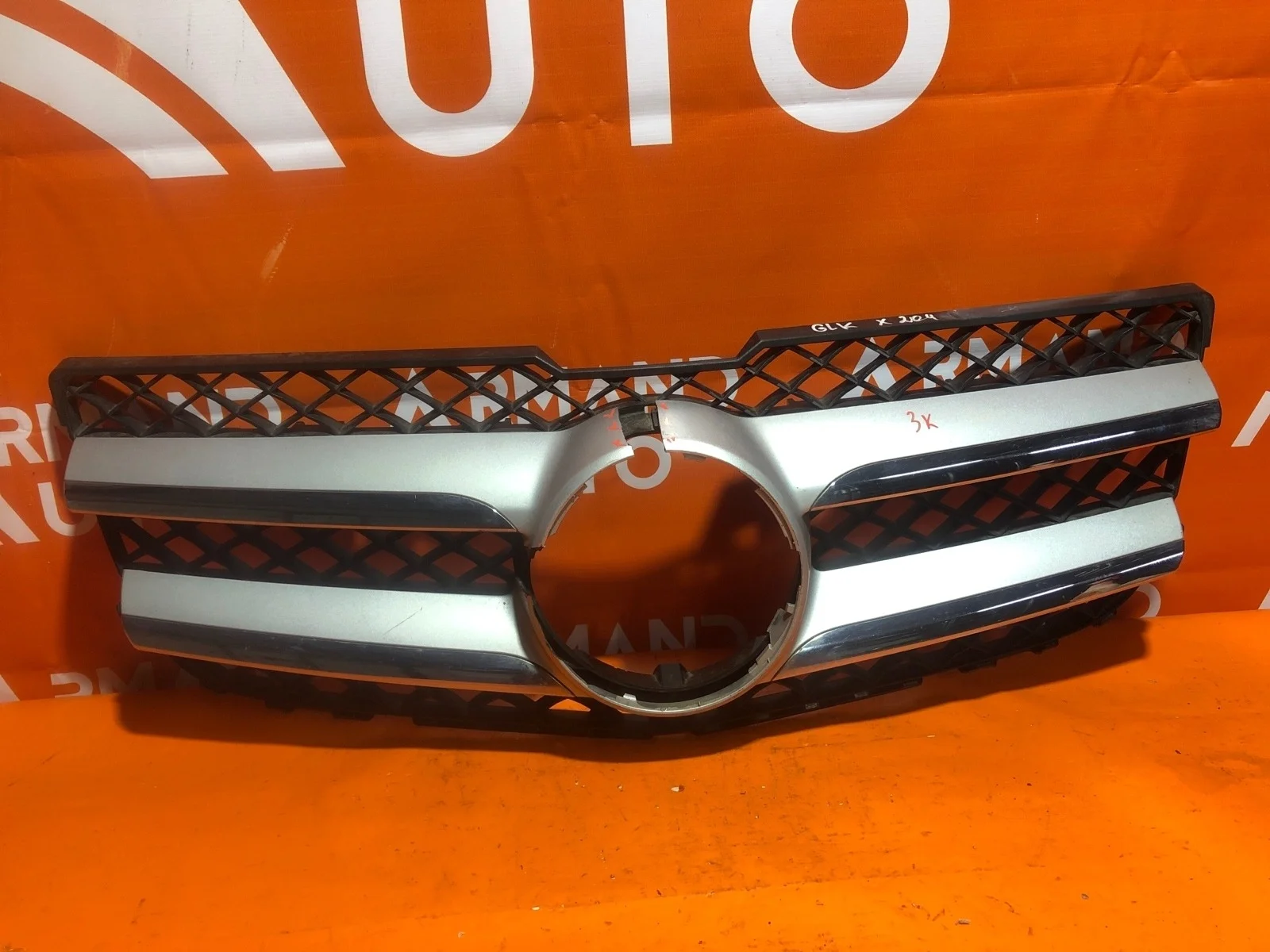 Решетка радиатора Mercedes GLK-Class 2012-2015 X204